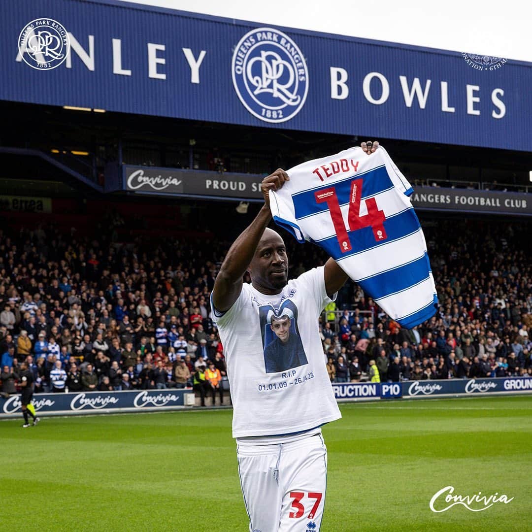 クイーンズ・パーク・レンジャーズFCのインスタグラム：「💙 𝗙𝗢𝗥 𝗧𝗘𝗗𝗗𝗬 🤍  #QPR | #RIPTeddy」