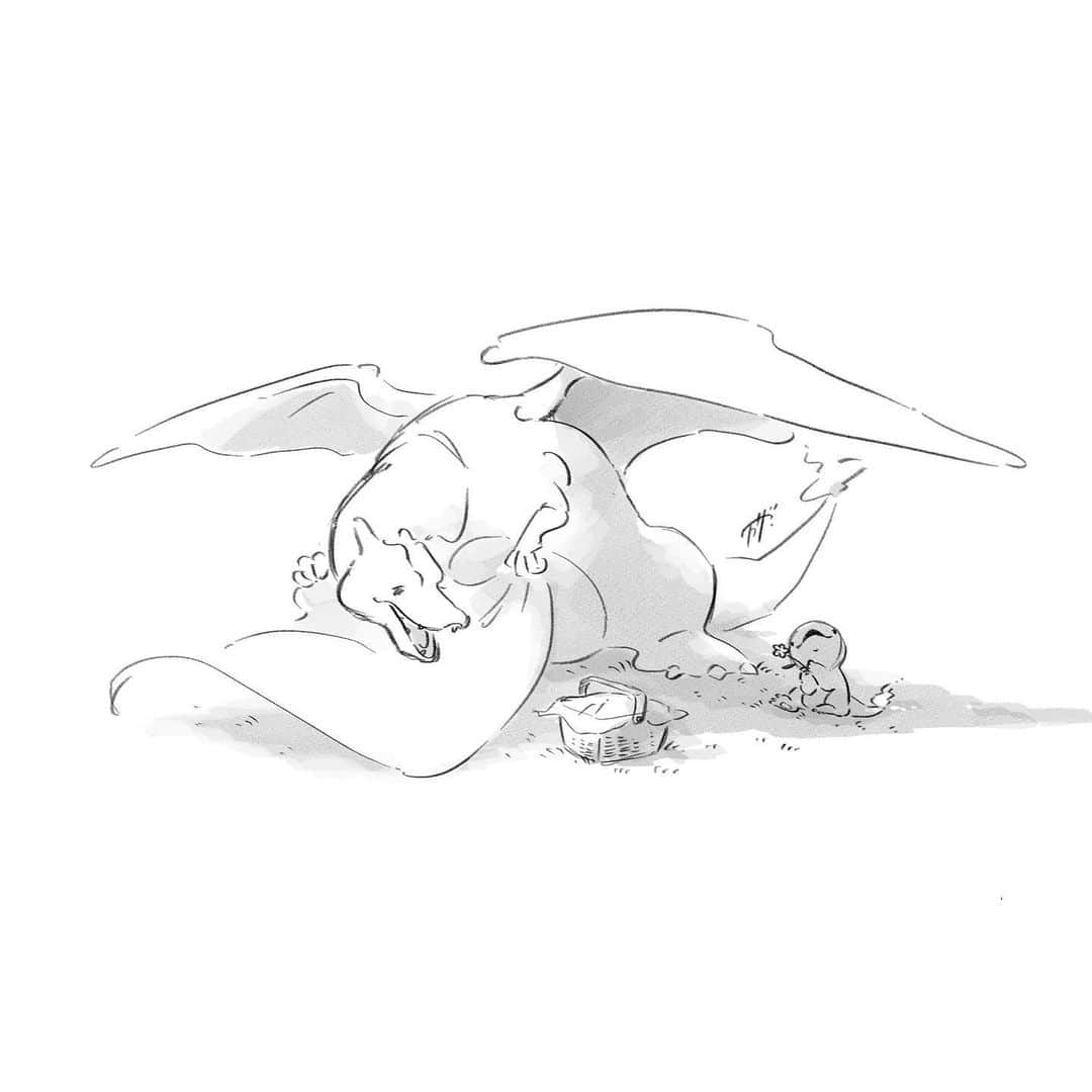 クラナガさんのインスタグラム写真 - (クラナガInstagram)「おやすみなさい  #イラスト #illustration #instagood  #ポケモン #pokemon」5月8日 23時44分 - kuranaga11