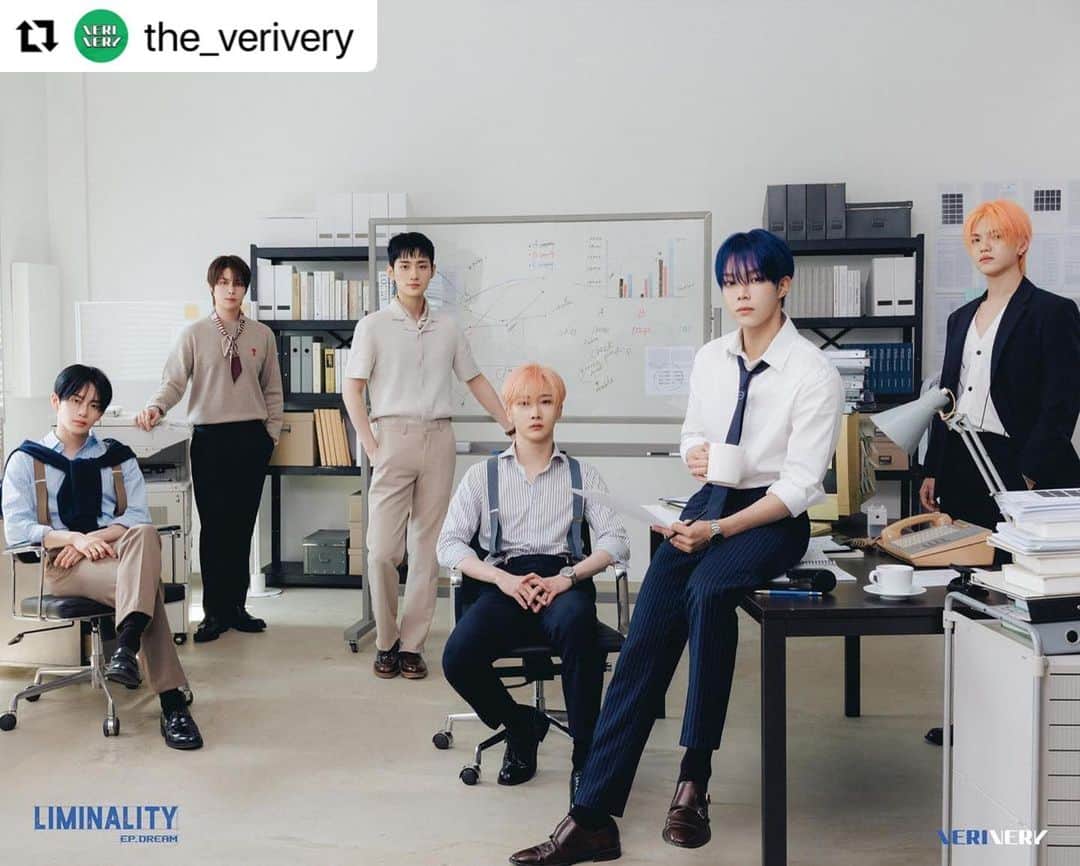 Jellyfish Entertainmentさんのインスタグラム写真 - (Jellyfish EntertainmentInstagram)「#Repost @the_verivery with @use.repost ・・・ VERIVERY 7TH MINI ALBUM [Liminality - EP.DREAM] - Crazy Like That   GROUP OFFICIAL PHOTO PLAN Ver.  🎧 2023. 05. 16. 6PM (KST)  #베리베리 #VERIVERY #VRVR #Liminality #EP_DREAM #Crazy_Like_That #20230516_6PM」5月9日 0時01分 - jellyfish_stagram