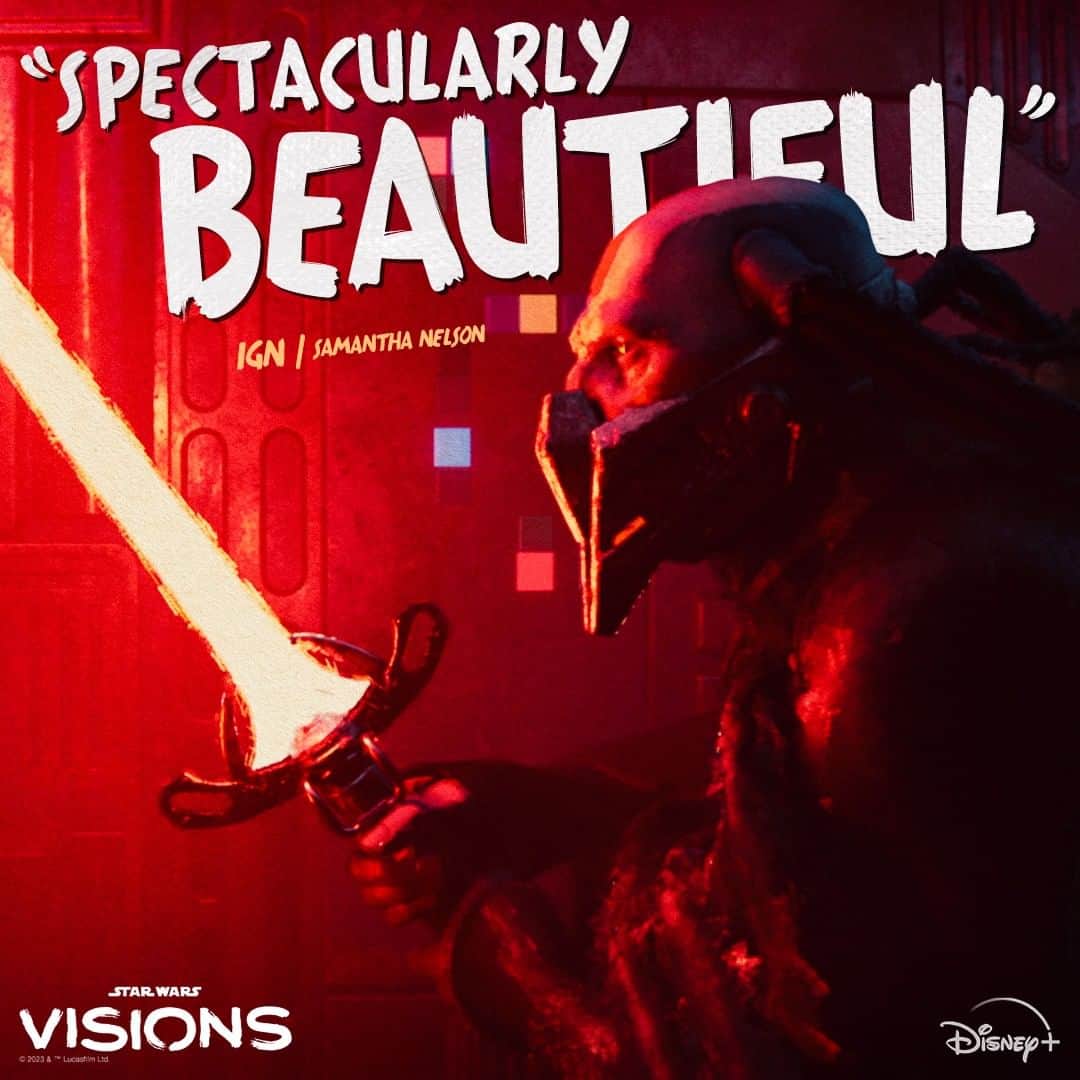 スター・ウォーズさんのインスタグラム写真 - (スター・ウォーズInstagram)「#StarWarsVisions Volume 2 is "tremendous" and “spectacularly beautiful.”  Now available on @DisneyPlus.」5月9日 2時59分 - starwars