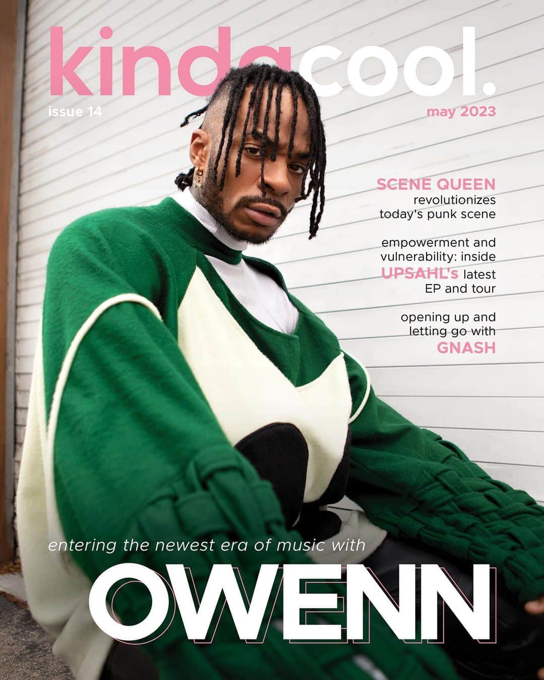 クリス・オドネルのインスタグラム：「Baby let the games begin ! Thank you @kindacoolmagazine for this incredible cover. My first one at that !  Click the link in my bio to read the interview where I talk Era’s tour , new music , and much more 🌹」