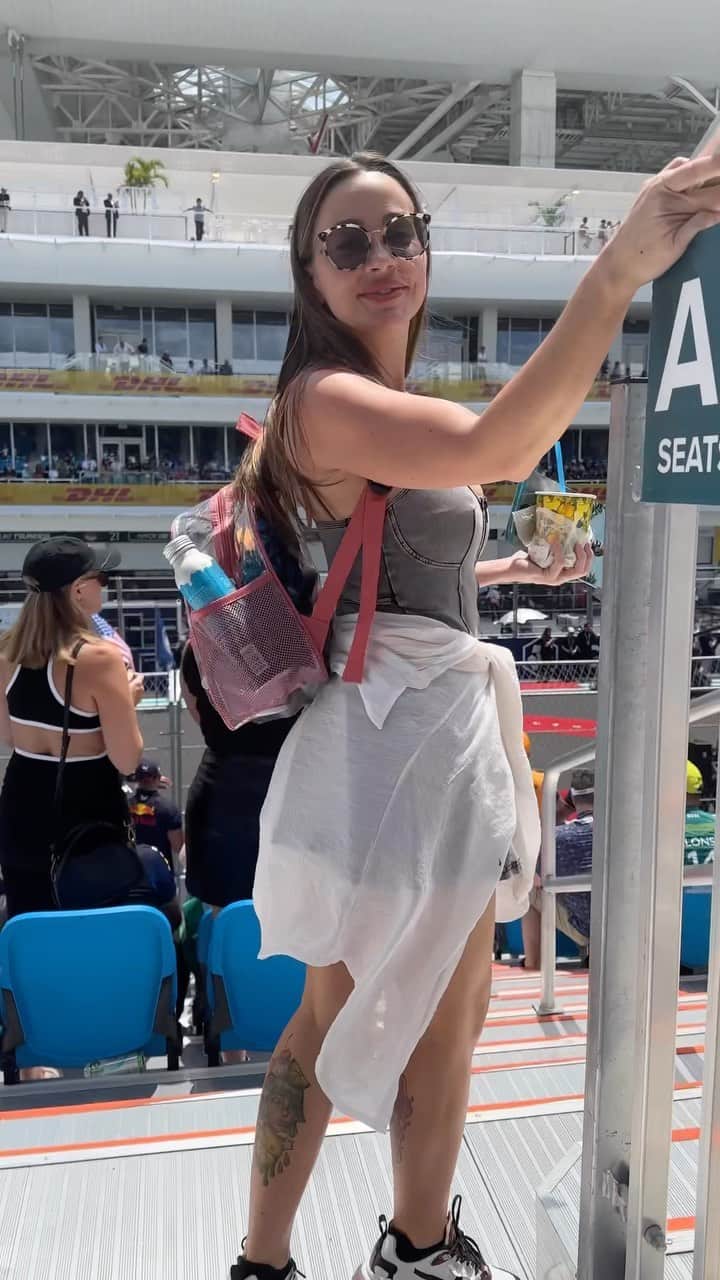 Abigail Macのインスタグラム：「I had an amazing time at the F1 Miami Grand Prix 🥳🏎️ which one should I go to next? #f1racing #miamigrandprix2023 #formula1」