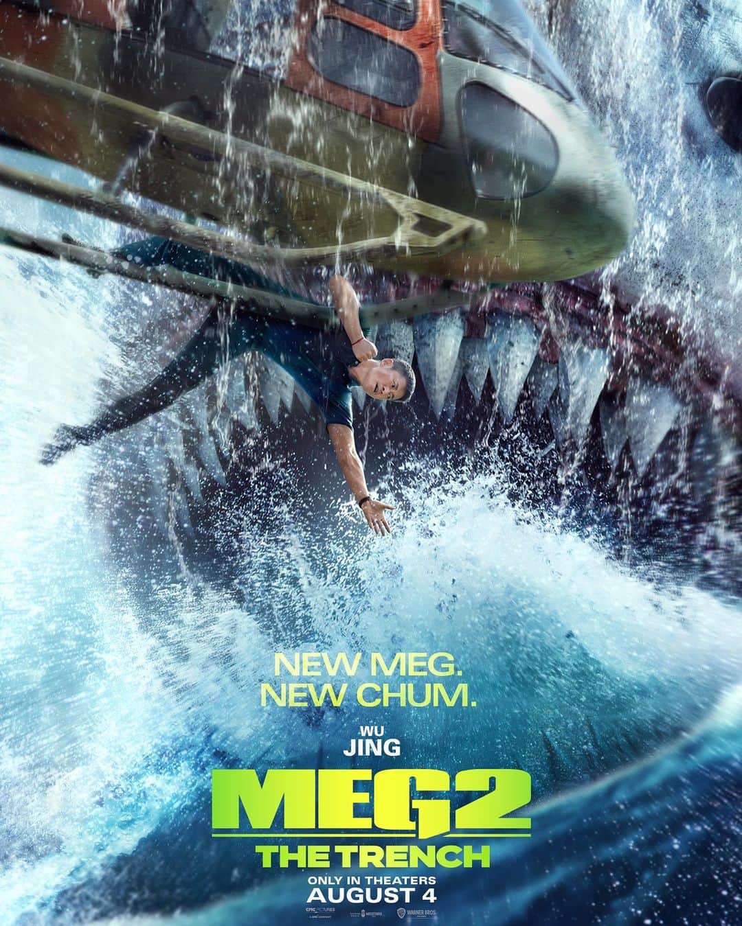 Warner Bros. Picturesさんのインスタグラム写真 - (Warner Bros. PicturesInstagram)「Trailer Today. #Meg2 only in theaters August 4」5月9日 4時33分 - wbpictures