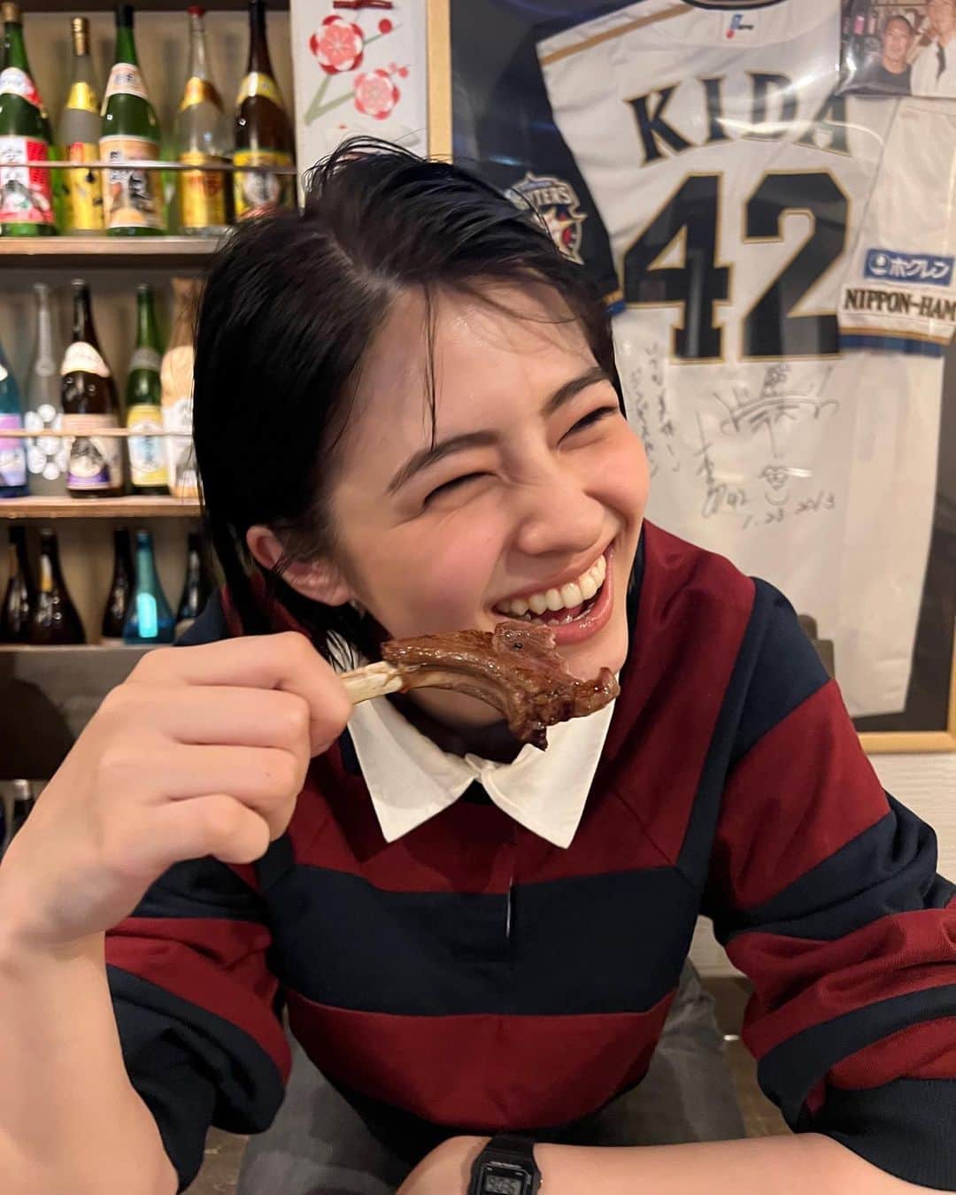 アリアナさくらさんのインスタグラム写真 - (アリアナさくらInstagram)「北海道でジンギスカンを食べました😫💕 こんなに美味しいとは！！」5月9日 5時31分 - _ariannasakura_