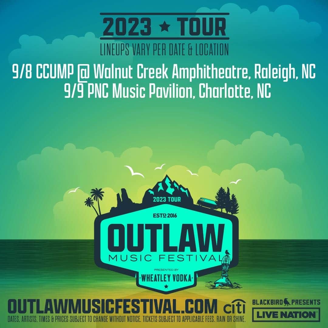 テデスキ・トラックス・バンドのインスタグラム：「Thrilled to be joining the 2023 Outlaw Music Festival Tour! Pre-sale starts Wednesday, April 26 @ 10AM ET. Visit http://outlawmusicfestival.com/presale and use code OUTLAW23 to get your tickets.  #OutlawMusicFestival @blackbird_presents」