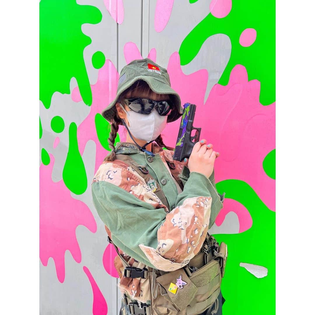中川美優さんのインスタグラム写真 - (中川美優Instagram)「サバゲーたのしいすぎた」4月24日 21時33分 - nakagawamiyuu