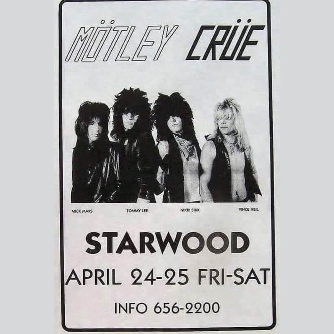 Revolverのインスタグラム：「⚡️ Mötley Crüe played their first show on this day in 1981.   👁️ When did you first see them live?」