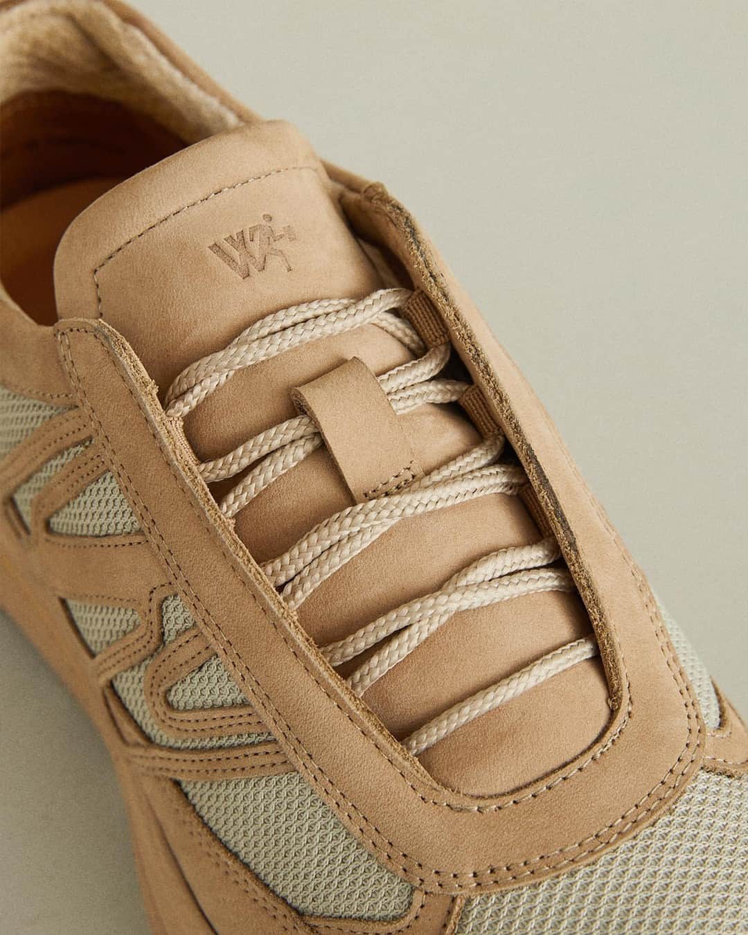 ウォントのインスタグラム：「Put some Spring in your step.⁠ ⁠ The Evers Runner arrives in seasonal colourways including Beige and Bluestone.⁠ ⁠ Shop the Evers Runner in store and online at wantlesessentiels.com⁠ —⁠ La chaussure Evers se décline en plusieurs coloris saisonniers, dont le beige et le bluestone.⁠ ⁠ Achetez les Evers en magasin et en ligne sur wantlesessentiels.com」