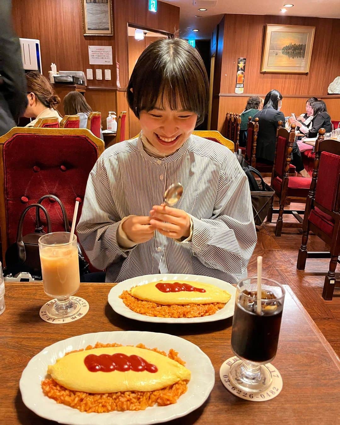 上大迫祐希さんのインスタグラム写真 - (上大迫祐希Instagram)「愛音ちゃんとオムライス食べてきた🍽️」4月24日 22時12分 - y_kamioosako