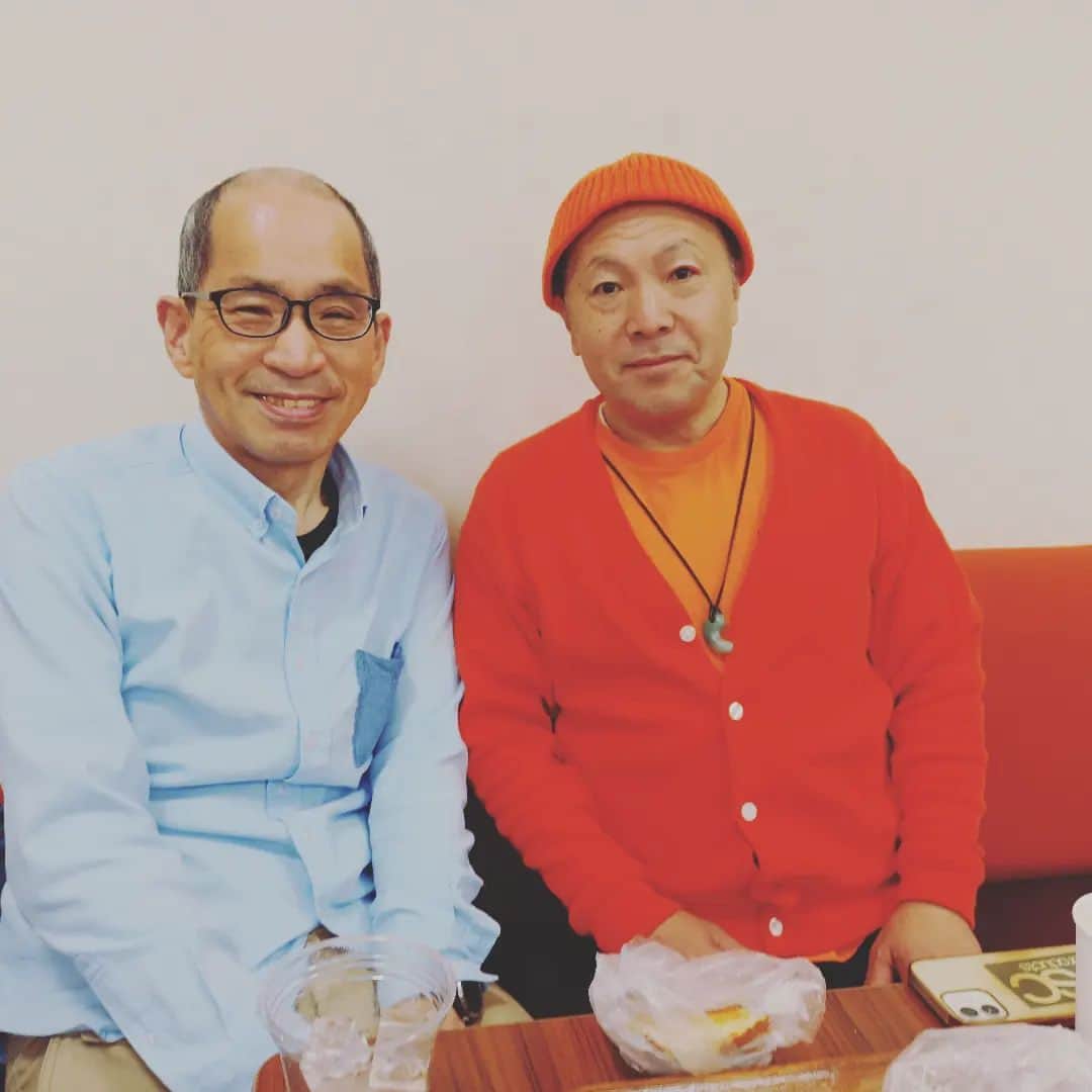 松本隆博のインスタグラム：「。⁡ ⁡フジ道後店なう……⁡ ⁡⁡⁡ ⁡⁡M-1 に出るそうです。⁡ ⁡⁡ ⁡……(笑) ⁡来月の眉山園さんでのイベント⁡ ⁡打ち合わせでした。⁡ ⁡( ᴖ ·̫ ᴖ )⁡ ⁡⁡ ⁡還暦少年 松本隆博」