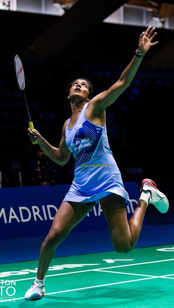 シンドゥ・プサルラのインスタグラム：「🏸♾️」