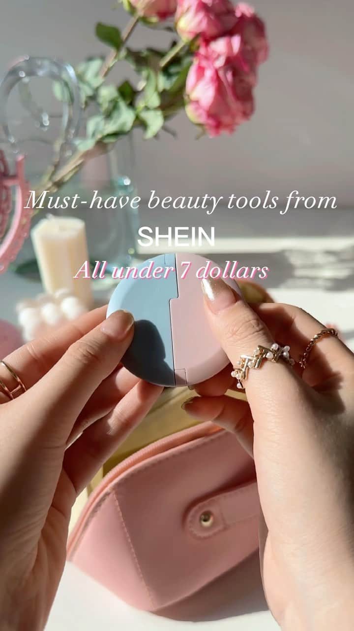 SHEINのインスタグラム：「These glam tools under $7 are seriously bringing the glow up 💄💫 What‘s going in your beauty bag? 👇  🔎13495749 10422806 12298234 12926083  #SHEIN #SHEINforAll #SHEINstyle #fashion #chic #OOTD #SHEINhome」