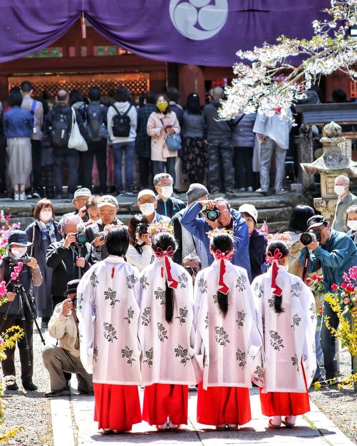 和みわかやまさんのインスタグラム写真 - (和みわかやまInstagram)「. 高野山の麓にある丹生都比売神社で、4月上旬に🌻花盛祭🌼が開催されました！春は、華やかな行事が多いので、嬉しくなりますね😍  📷：@nk.natural 📍：高野山エリア かつらぎ町  和歌山の写真に #nagomi_wakayama のハッシュタグをつけて投稿いただくと、その中から素敵な写真をリポストします😉 . . . #和歌山 #和歌山観光 #和歌山旅行 #わかやま #和みわかやま #wakayama #wakayamajapan #wakayamatrip #wakayamatravel #nagomi_wakayama #wakayamagram #丹生都比売神社 #花盛祭 #高野山 #祭り #丹生明神 #koyasan #flowersfestival #niutsuhimejinja #japanesefestival #旅行 #国内旅行 #旅行好きな人と繋がりたい #観光 #travel #trip #travelgram #japan #travelphotography」4月24日 17時00分 - nagomi_wakayama_tourism
