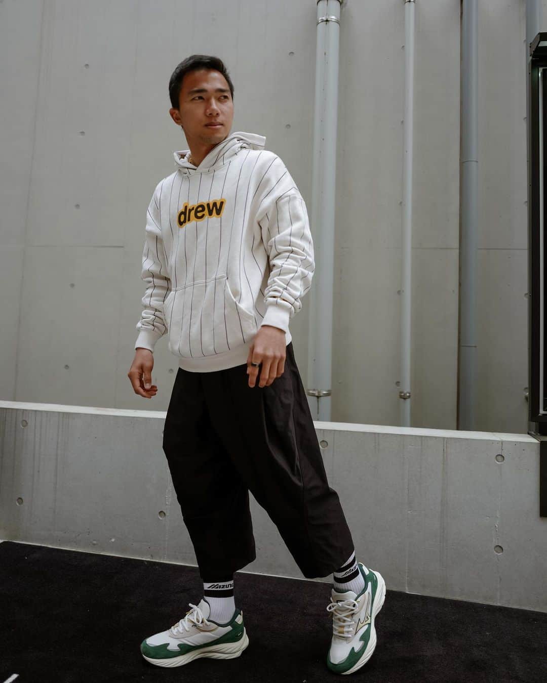 チャナティプ・ソングラシンのインスタグラム：「เดินนุ่มวิ่งสบาย 👍🏼@mizunotokyo.jp」