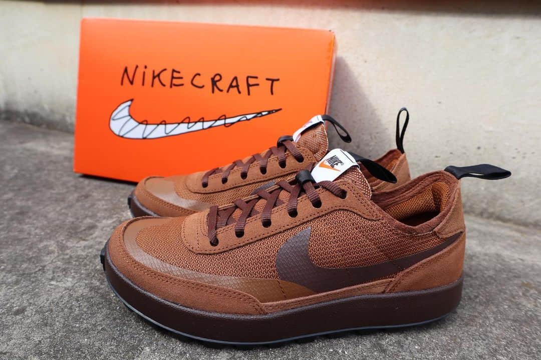 倉島大地さんのインスタグラム写真 - (倉島大地Instagram)「「Tom Sachs × NikeCraft WMNS General Purpose Shoe "Brown"」👟🪵  #nike #tomsachs  #ナイキ #トムサックス #shoes  #brown」4月24日 17時26分 - kurapi1