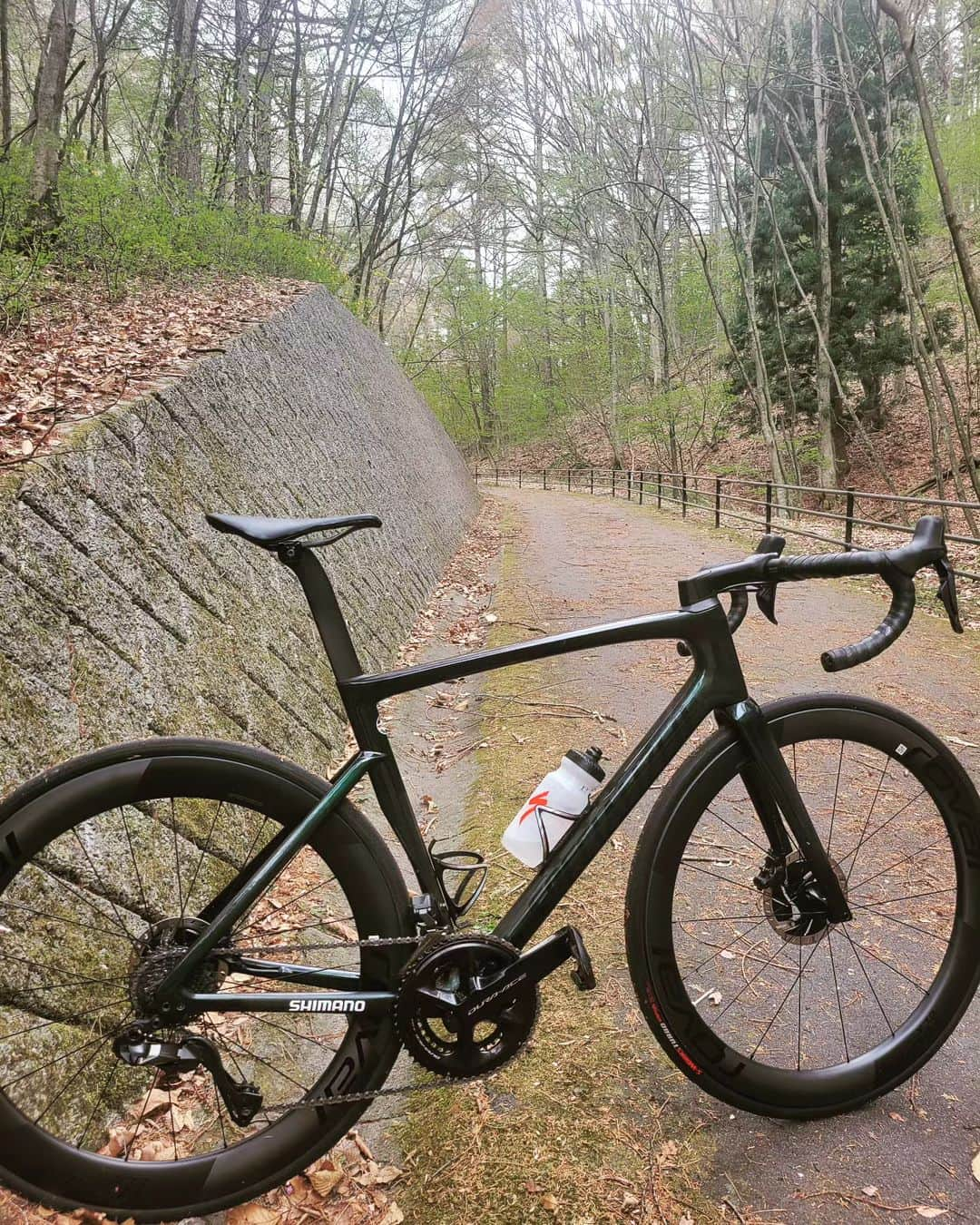 山本幸平のインスタグラム：「ひんやりとした空気 ロードライドは、気持ちよい❗ @specialized_japan  @shimano_japan」