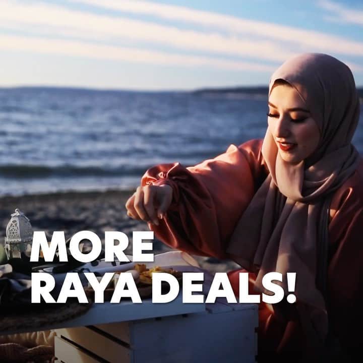 エアアジアのインスタグラム：「Here’s your weekly dose of deals this Raya week! ✨🌙  #eid #airasiasuperapp #eidmubarak #selamathariraya」