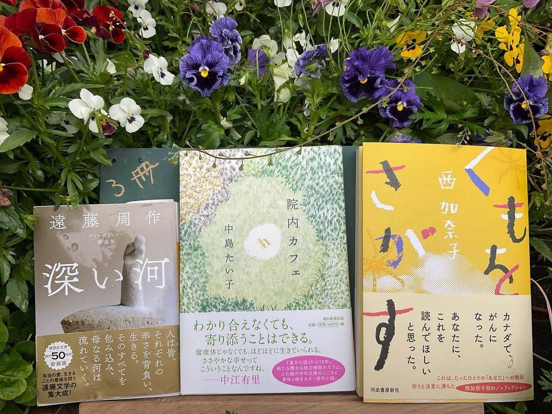 山崎ナオコーラのインスタグラム：「大好きな3冊」