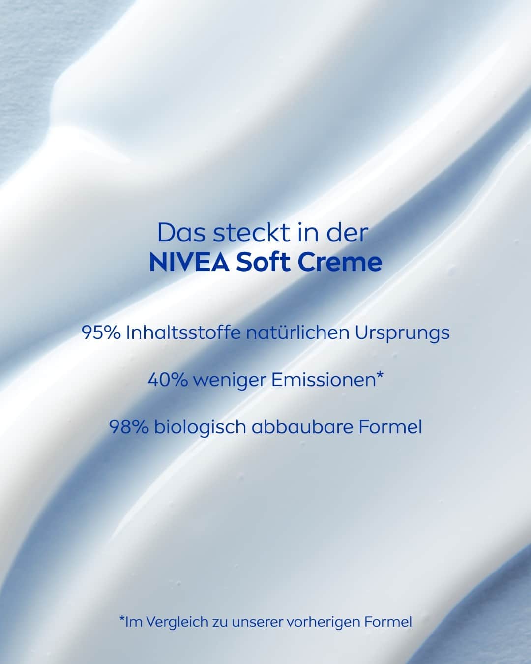 NIVEA Deutschlandさんのインスタグラム写真 - (NIVEA DeutschlandInstagram)「Bereit, dich und die Umwelt zu schonen? Unsere NIVEA Creme Soft ist nachhaltiger und pflegt die Haut mit Jojoba-Öl ☁️🌱 | #NIVEA​」4月24日 19時00分 - nivea_de