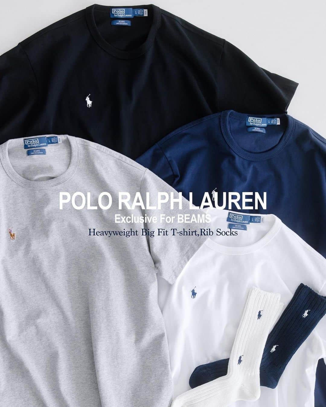 beams_harajuku_officialのインスタグラム：「… POLO RALPH LAUREN For BEAMS 4.29（Sat.）Release . 2019年のファーストリリース以降、ひねりの効いたアプローチで話題をさらう〈POLO RALPH LAUREN〉の別注シリーズ。  第10弾のコレクションは、初登場となる”マドラスチェック”と大好評の”ビッグフィットTシャツ”の新作コレクションをリリースします。  爽やかなマドラスチェックは、カラフルなインドマドラスを使用した4型をラインナップ。シルエットはリラックス感のあるビッグフィットで、〈BEAMS〉別注の象徴として、ポロ ポニーを右胸に移動しました。 好評のビッグフィットTシャツも、ロゴを右胸に移動するアイデアをそのままに、ボディは、ヘビーウェイトな厚手のファブリックを採用したタフなつくりに。また、首周りをよりタイトに仕上げアップデートを施しました。  今年の春夏シーズンの主役となるアイテムは、4月29日（土）より〈BEAMS〉、〈BEAMS BOY〉レーベル取り扱い店舗(一部地域を除く)、BEAMS公式オンラインショップにて発売します。 . Photography_ @swdknt Hair_ @yoshikazumiyamoto . @poloralphlauren @beams_official @beams_mens_casual @beams_boy_official #poloralphlauren #beams」