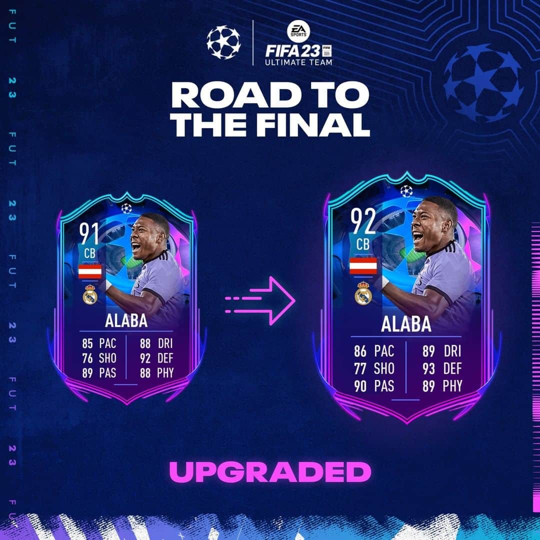 UEFAチャンピオンズリーグさんのインスタグラム写真 - (UEFAチャンピオンズリーグInstagram)「One step closer to the #UCL final... 🏆  Check out their RTTF in-game ratings upgrades 📈🔥   #UCLFUT | @easportsfifa」4月24日 20時30分 - championsleague