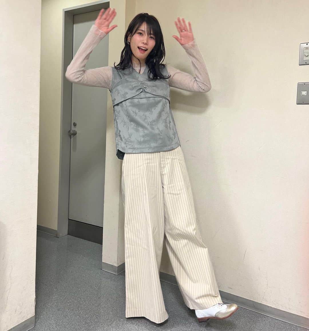 紺野ぶるまのインスタグラム：「かわいい装束してなはなは  トップス→ @fumiku_tokyo」
