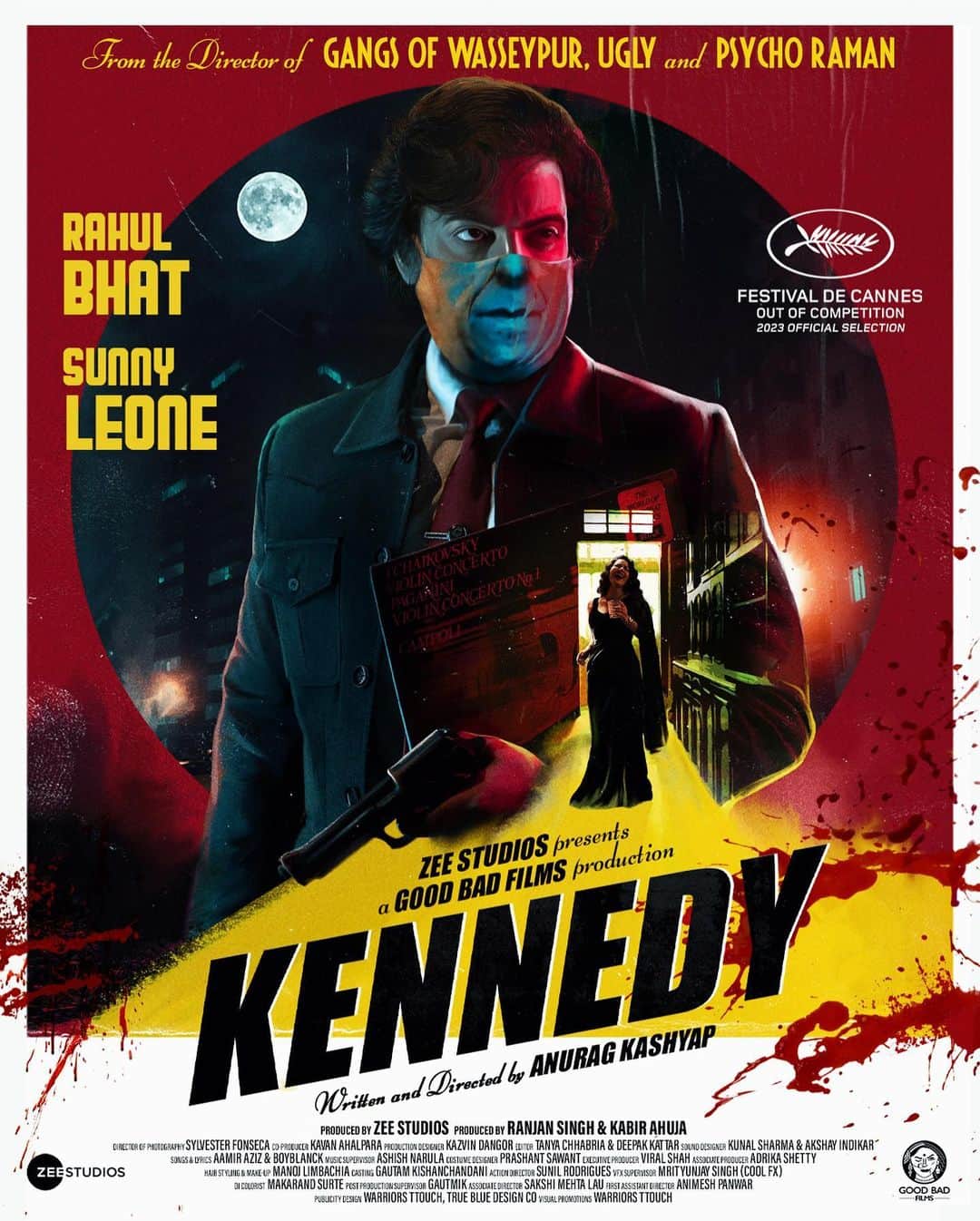 サニー・レオーネさんのインスタグラム写真 - (サニー・レオーネInstagram)「Aankh, Cannes sab khule rakhna...Kennedy aa raha hai!  Here's the official poster of #Kennedy, which is set to premiere at Festival De Cannes later next month!  #KennedyAtCannes  @anuragkashyap10 @itsrahulbhat @sunnyleone @festivaldecannes @goodbadfilmsofficial @cinemakasam @kabirahuja @shariq_patel @zeestudiosofficial  @sylvesterfonseca @mrtakalkar @abhilashthapliyal  @megha.burman #KunalSharma @tanyachhabria @aamir.aziz.3785 @boyblanck @musicnarula @indikarakshay @kavanahalpara @kazvindangor @prashant316 @viralshah_ @adrika.shetty @manoj.limbachiya.94 @gautamkishanchandani @rod__sunil @mrityunjaysingh.vfx @makarandsurte @gautmik #SakshiMehtaLau  @animeshpanwar @deepak.kattar @filmynerd @warriorsttouch @truebluedesignco #Kennedy」4月24日 20時52分 - sunnyleone