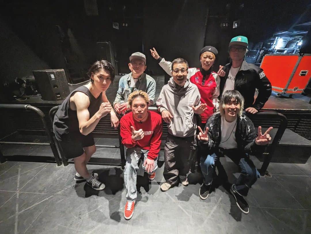 磯部正文のインスタグラム：「⁡ ⁡2023/4/23⁡ ⁡ ⁡⁡STUNNER pre. ⁡ ⁡俺の道 Vol.7 ⁡ ⁡⁡ ⁡STUNNERの道 ⁡ ⁡凛と観せてもらいました⁡ ⁡来てくれた皆様ありがとうございました⁡ ⁡⁡ ⁡#ごめんアンドリュー⁡ ⁡#どのフィルター⁡ ⁡#使っても⁡ ⁡#顔が真っ黒に⁡ ⁡#なっちゃうの」