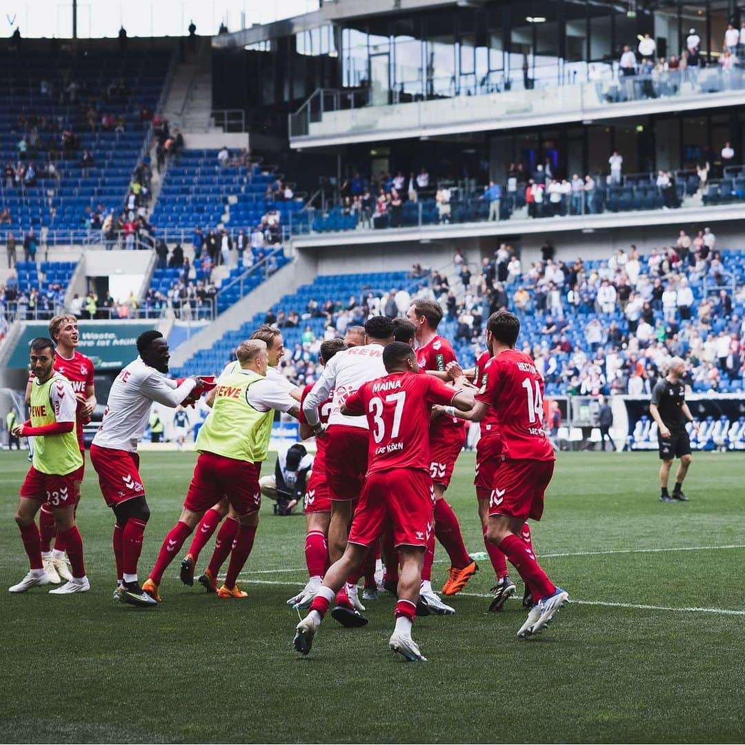 1.FCケルンさんのインスタグラム写真 - (1.FCケルンInstagram)「𝟝𝟘 Bundesliga-Spiele für @linton.maina!  Unser Ferrari mit der Startnummer 37 hat gegen Hoffenheim sein Jubiläum gefeiert. Glückwunsch und auf die nächsten 𝟝𝟘, lieber Sprinton! 👏❤️ _______ #effzeh | #TSGKOE | #maina」4月24日 21時21分 - fckoeln