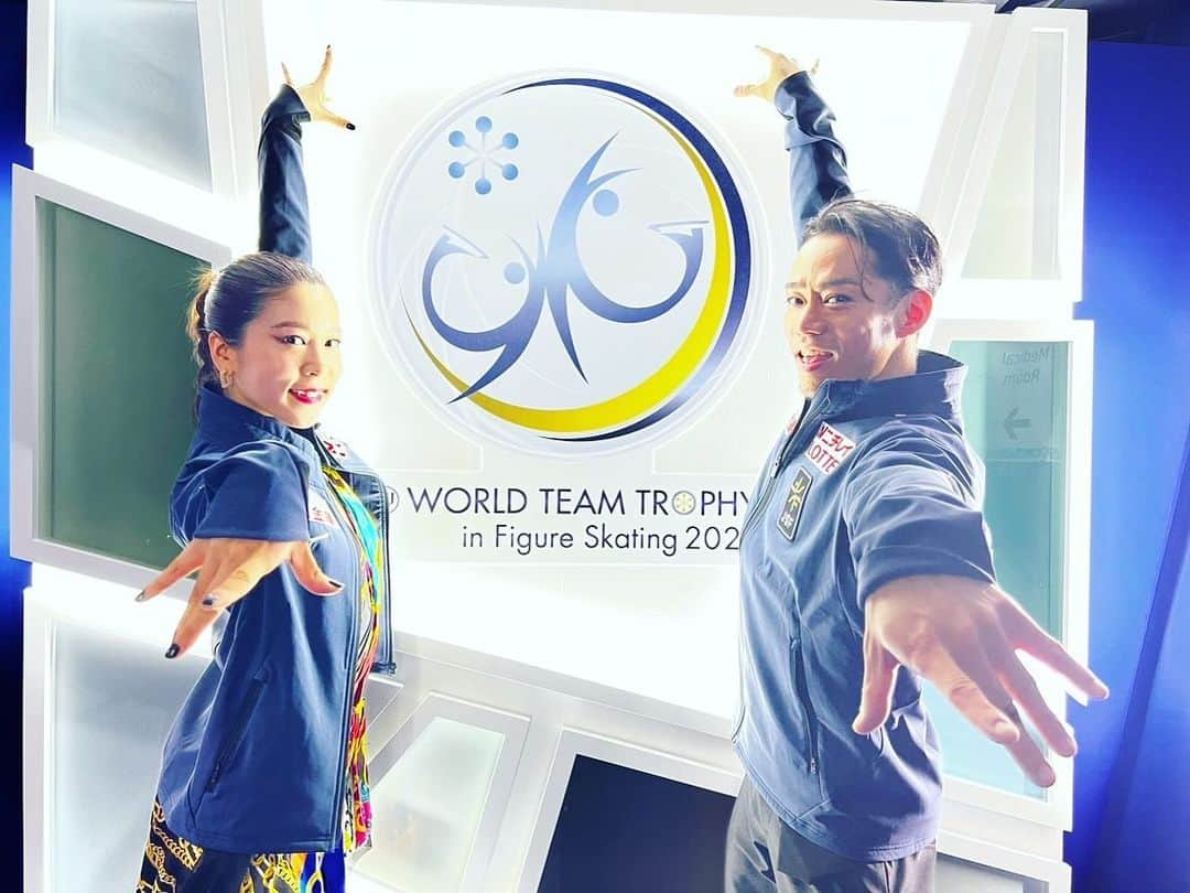 かなだいオフィシャルチームさんのインスタグラム写真 - (かなだいオフィシャルチームInstagram)「World Team Trophy 2023🇯🇵  #かなだい #kanadai #k7d1  #村元哉中 #kanamuramoto  #高橋大輔 #daisuketakahashi  #アイスダンス #icedance #国別対抗戦 #wtt」4月24日 21時22分 - kanadai_team_official