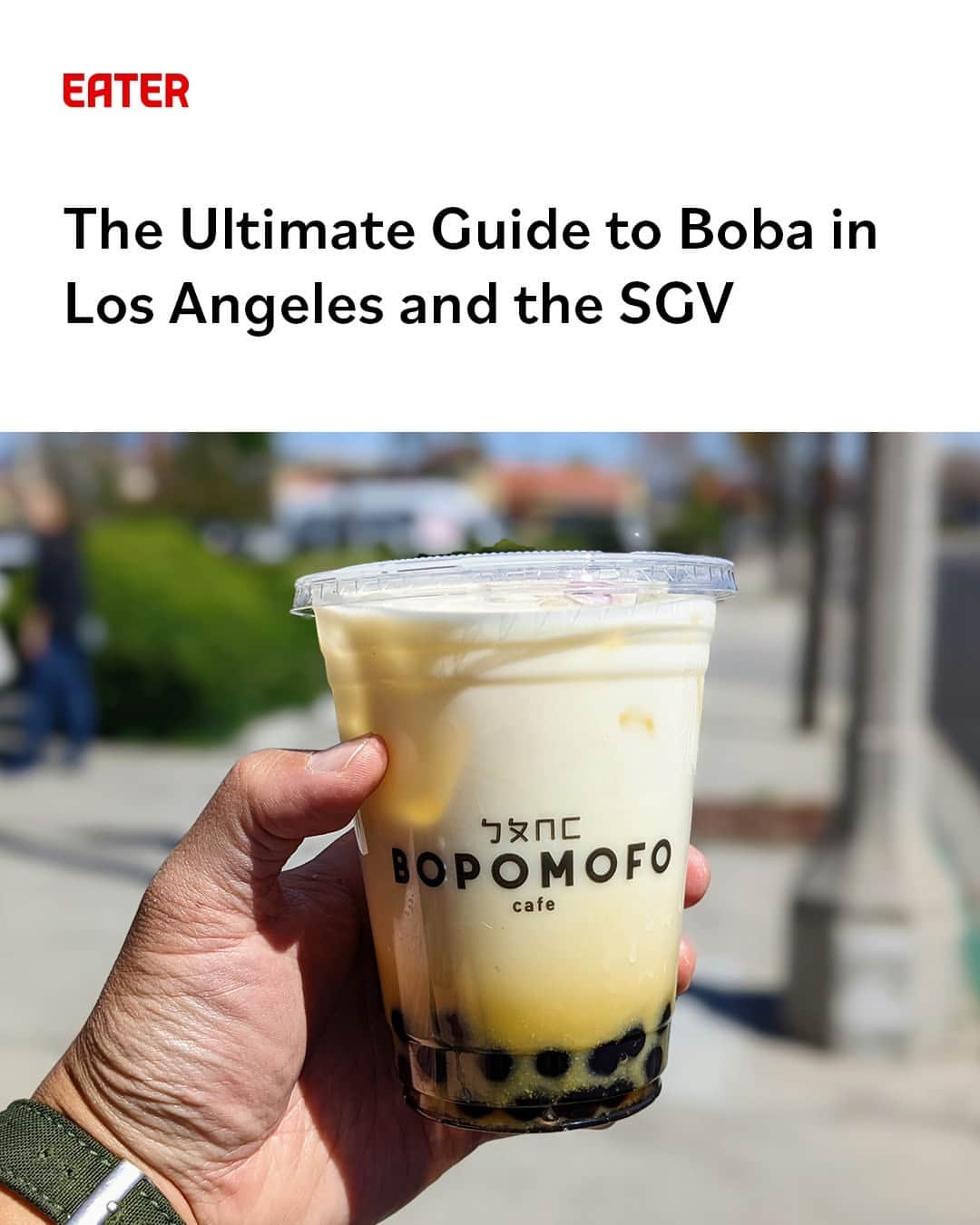 Eater LAさんのインスタグラム写真 - (Eater LAInstagram)「The San Gabriel Valley is home to the largest number of Asian Americans in the United States, so it’s no surprise that it also boasts the highest number of boba shops per capita. Los Angeles has grown its love for boba in the last decade, with multiple specialty drink purveyors proliferating across the city.⁠ ⁠ From modest shops that sell drinks for little more than $3 to fancy purveyors charging $10 a pop, boba is an essential part of the local communities in the SGV and neighborhoods across Los Angeles.⁠ ⁠ Here are the 22 best boba shops in LA and the SGV, as written by Eater LA contributor Kristie Hang (@kristiehang).⁠ ⁠ 📸: @mattatouille」4月25日 7時24分 - eater_la