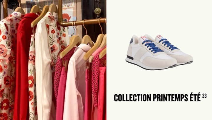 イネスドゥラフレサンジュのインスタグラム：「👑 TOUTES LES NOUVEAUTÉS  En ligne et en boutique ! Découvrez toutes nos tenues estivales et la nouvelle collection de sandales et mules, signées Ines de la Fressange Paris. @inesdelafressangesouliers  - 👑 NEW Online and in store! Discover all our Summer outfits and the New collection of shoes.  #inesdelafressange #inesdelafressangeparis #paris #parisianchic #parisianstyle」