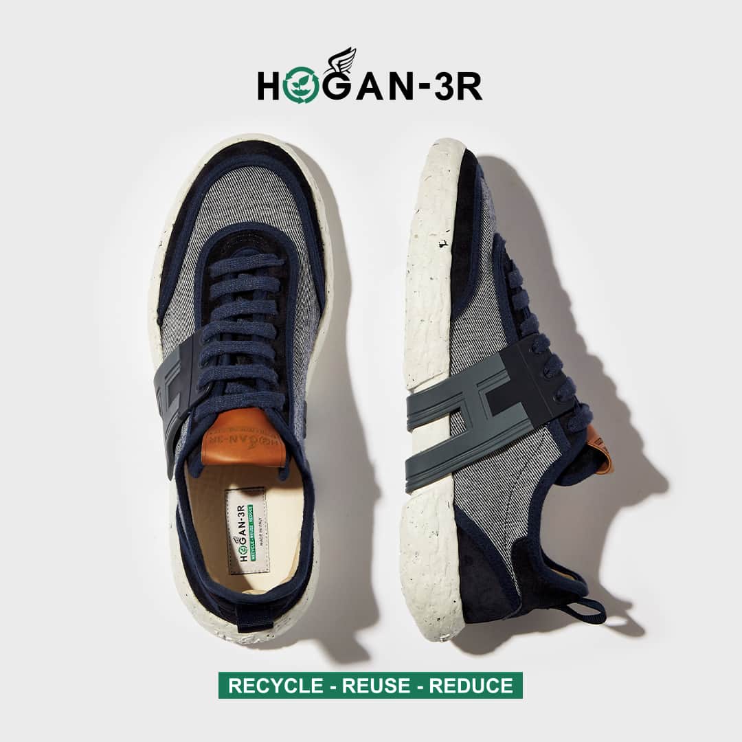ホーガンさんのインスタグラム写真 - (ホーガンInstagram)「Paving your way to ethical designs HOGAN-3R #sneakers⁣⁣⁣ ⁣ #Hogan3R Recycle - Reuse - Reduce⁣⁣⁣ Discover more on HOGAN.COM link in bio⁣ #earthday」4月25日 0時00分 - hoganbrand