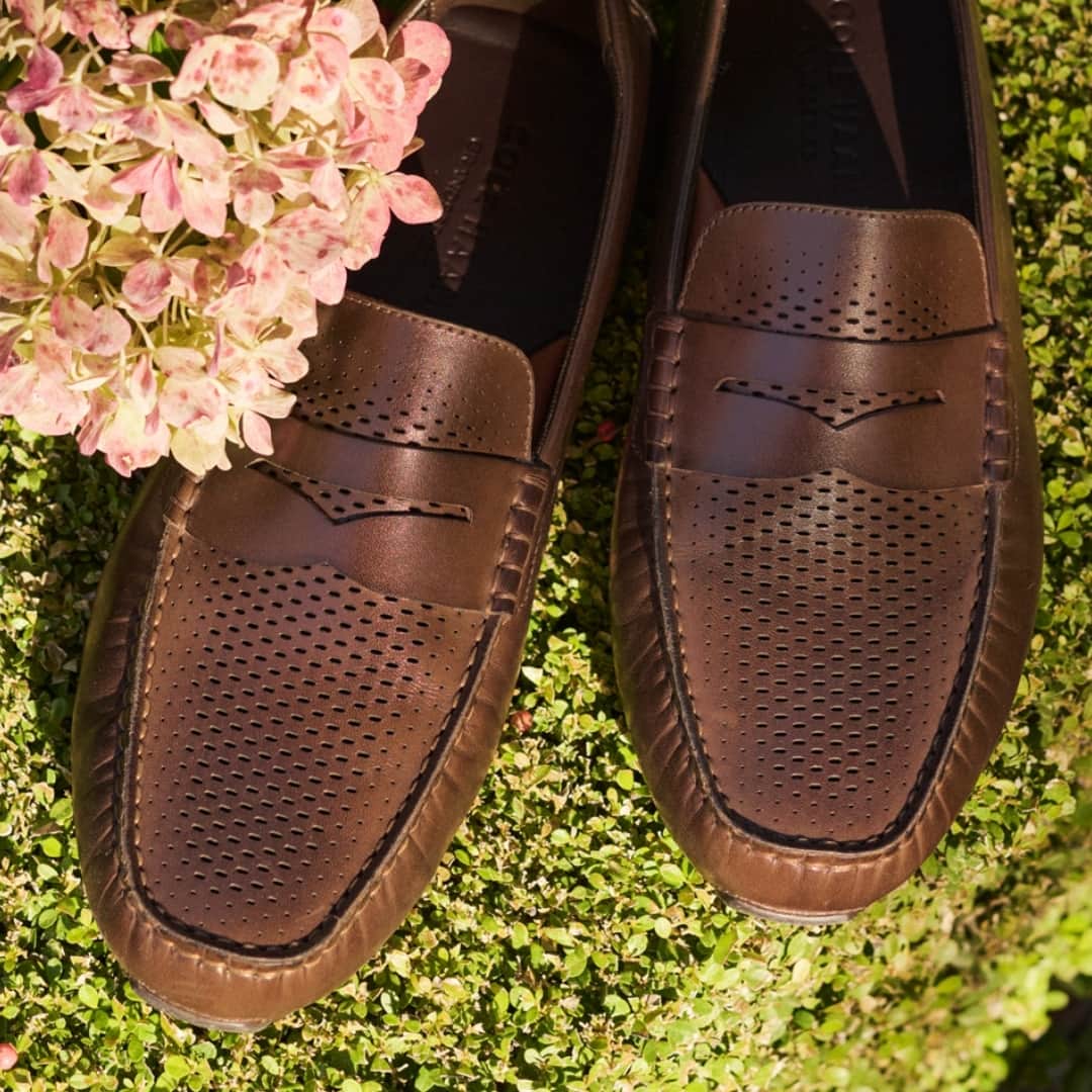 Cole Haanさんのインスタグラム写真 - (Cole HaanInstagram)「Drivers wanted. The Grand Laser Penny Driver: Modern versatility. Airy appeal. Designed to cruise.」4月25日 0時12分 - colehaan