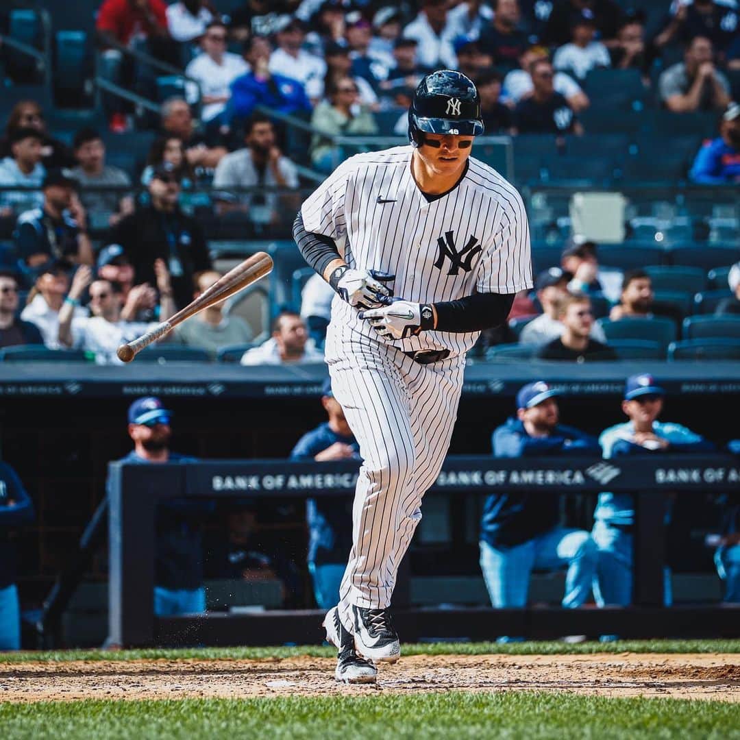 ニューヨーク・ヤンキースのインスタグラム：「Congrats on 1,500 hits, @arizz_44!」