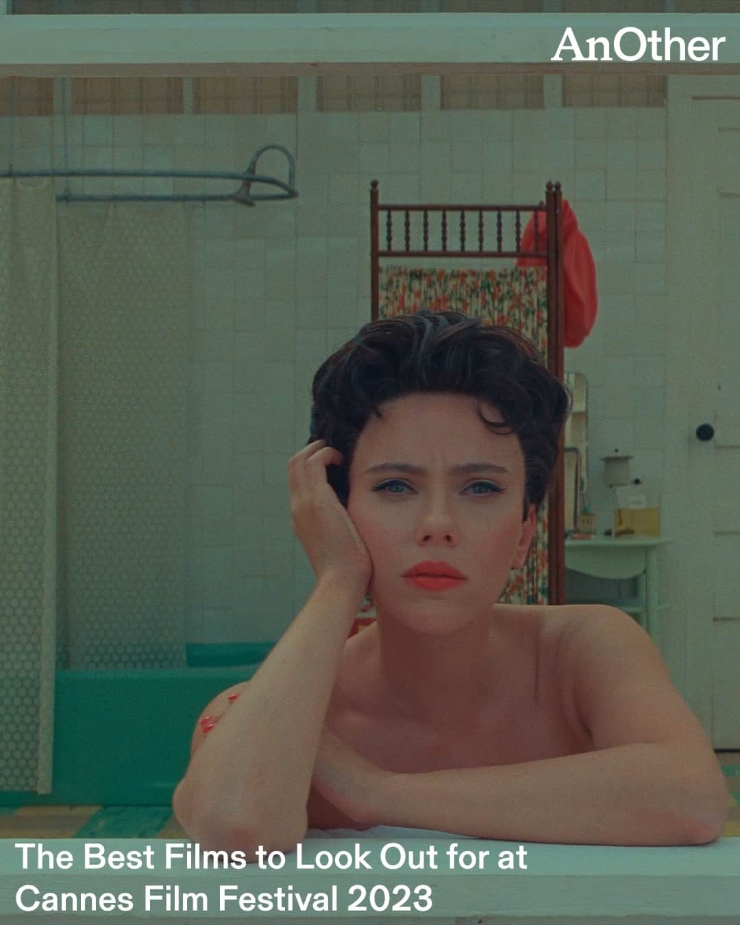 AnOther Magazineのインスタグラム：「From #WesAnderson’s star-studded Asteroid City to #JonathanGlazer’s Auschwitz-set drama; here are the most interesting films to look out for at this year’s festival 👀⁠ ⁠ See @alex_j_denney's list at the link in bio 📲⁠ ⁠ 📸 Asteroid City, 2023 (Film still)」
