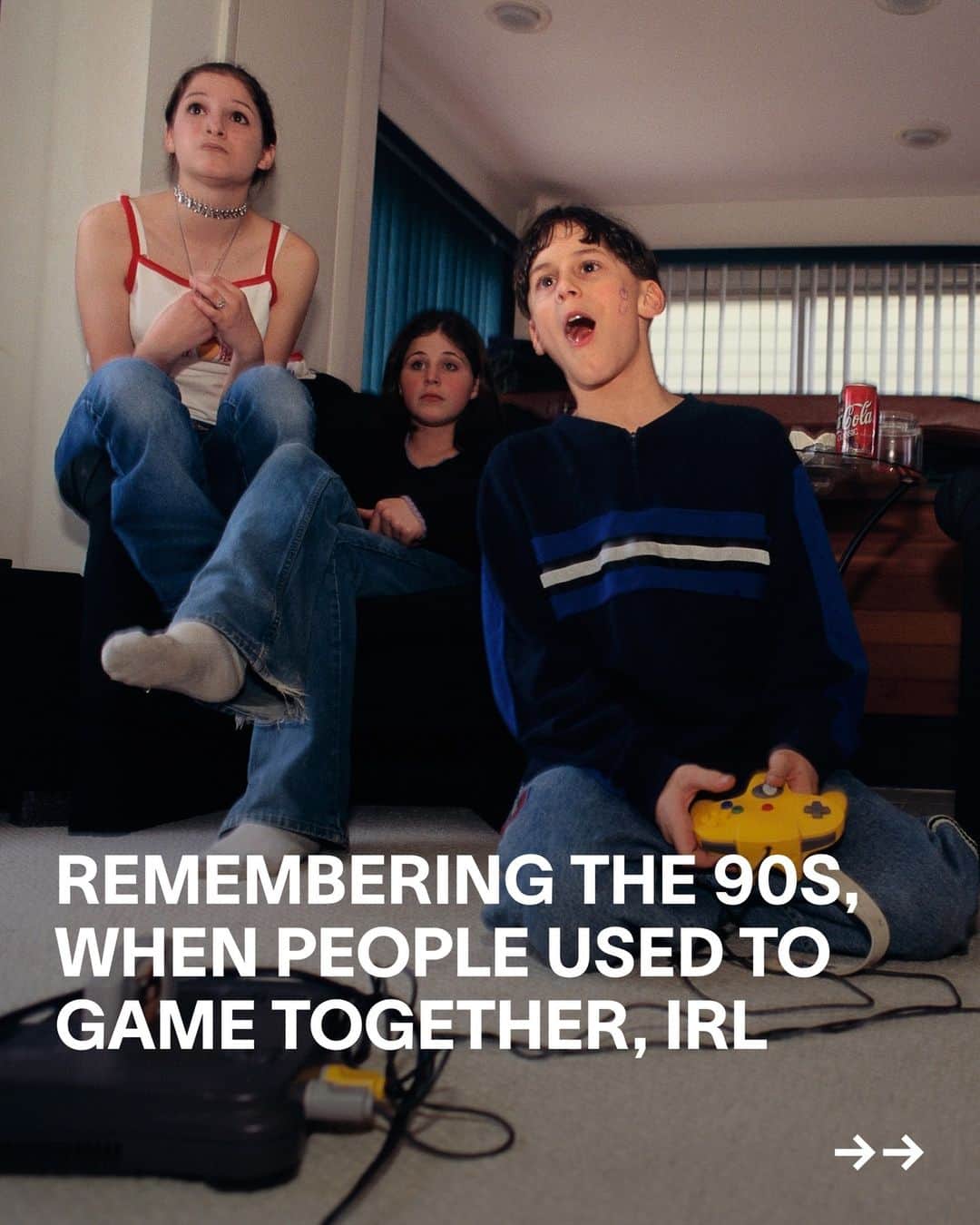 VICEさんのインスタグラム写真 - (VICEInstagram)「Gaming hasn’t always been loot boxes, battle royales and skill trees. In the 90s – arguably the heyday of console gaming – it was all about the shared home experience (or on the move with a Gameboy), surrounded by family, friends, bottles of soda, takeaway pizza and loads of cables.⁠ ⁠ Titans like Sony’s Playstation, Nintendo’s N64 and the ill-fated but much beloved Sega Dreamcast were leaders, with insanely fun, competitive multiplayer games and their mascots. Crash Bandicoot, Mario, Sonic are three figureheads whose IPs are still kicking around today.⁠ ⁠ Slide through photos from that time above and fall head first into golden era game nostalgia.」4月25日 1時05分 - vice