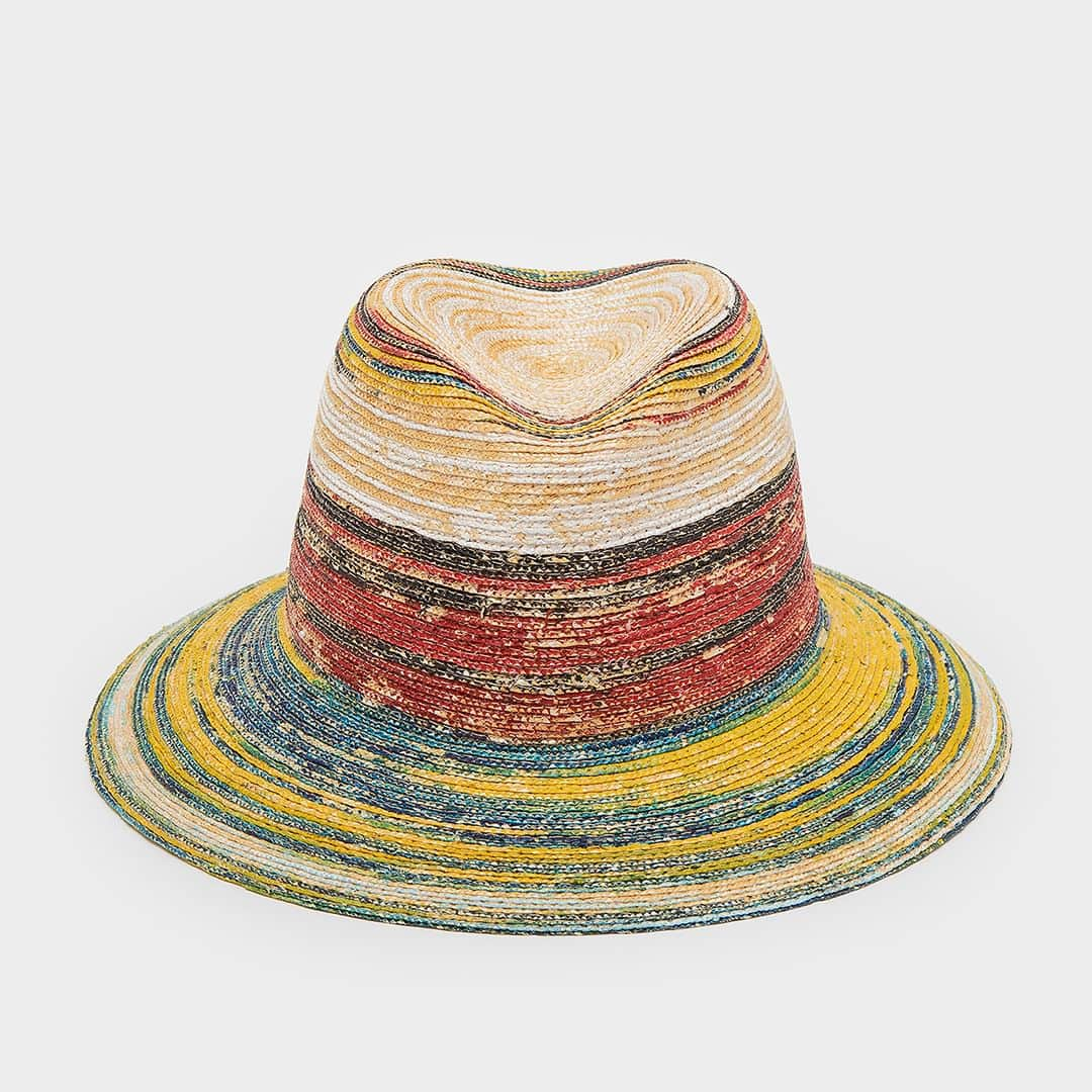 レナード プランクさんのインスタグラム写真 - (レナード プランクInstagram)「Alba  Straw Spiral Peru A multicolor shape, for your spring moments.  Shop at reinhardplank.it  #reinhardplank #hatmaker #spring2022」4月25日 1時30分 - reinhardplank_hats