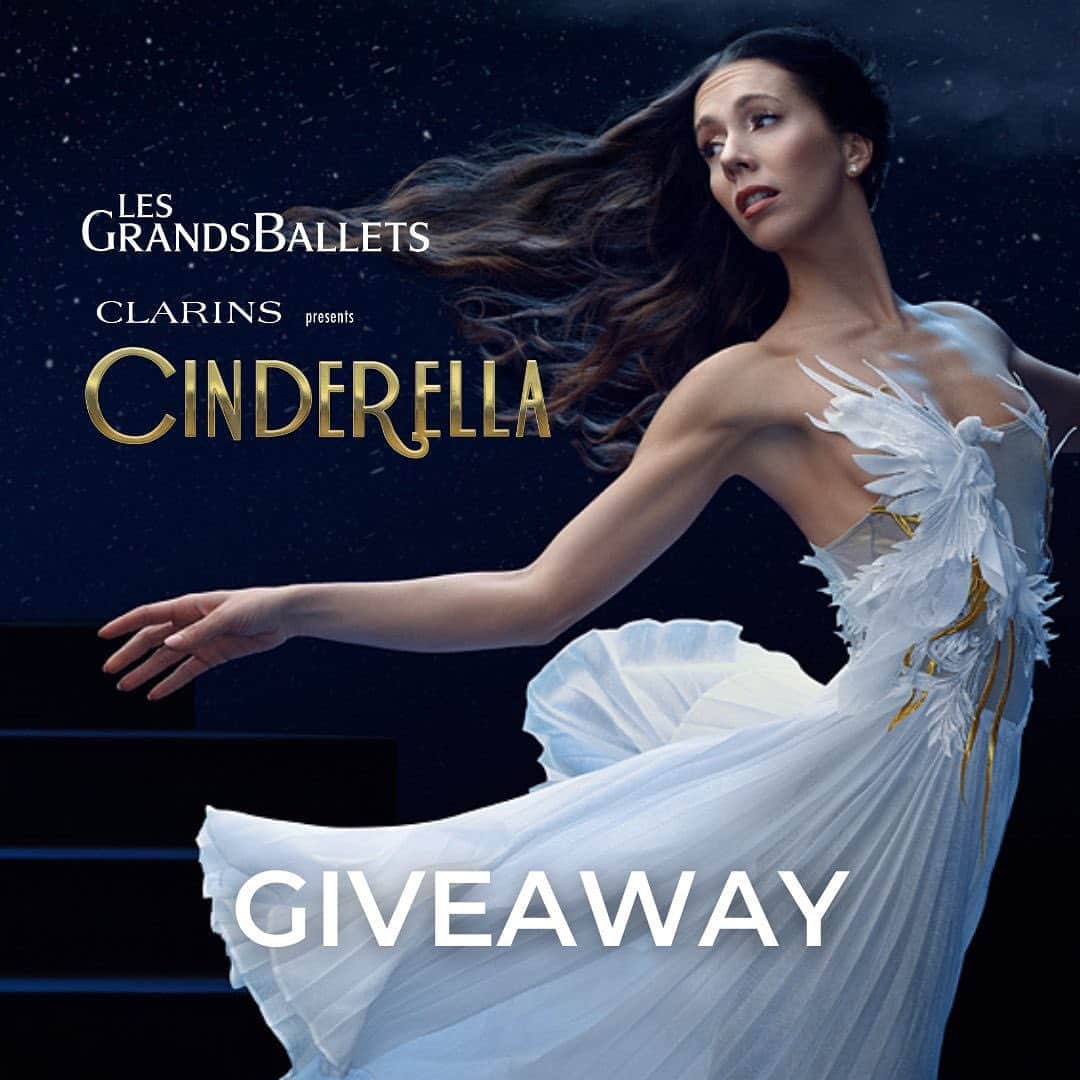 Clarins Canadaさんのインスタグラム写真 - (Clarins CanadaInstagram)「CONCOURS CENDRILLON | FÊTE DES MÈRES ✨   Laissez-vous emporter par la magie de #CendrillonGB, un spectacle des Grands Ballets présenté par Clarins!  Courez la chance de gagner quatre billets en loge pour la représentation du samedi 3 juin à 14h à la Place des Arts, ainsi qu'un sac-cadeau surprise #AvantMinuit de Clarins 🎁  Pour participer : - Suivez notre page et celle de @clarinscanada  - Aimez cette publication - Inscrivez-vous en suivant le lien dans la bio.  Le concours se terminera le 13 mai à 23h59. Le gagnant sera tiré au sort et contacté par message privé le 14 mai.  Les participants doivent avoir plus de 18 ans et résider au Québec. Aucun achat requis.  --  CINDERELLA GIVEAWAY | MOTHER'S DAY ✨   Let yourself be carried away by the magic of #CinderellaGB, Les Grands Ballets' new show presented by Clarins!  Enter for a chance to win four box tickets to the performance on Saturday, June 3rd at 2 p.m. at Place des Arts, along with a #BeforeMidnight surprise kit from Clarins 🎁  To participate: - Follow our page and @clarinscanada  - Like this post - Register your participation by following the link in bio.  The contest will end on May 13th at 11:59 p.m. The winner will be contacted on May 14th.  The giveaway is only available to Quebec residents above the age of 18. No purchase required.  Photo : Sasha Onyshchenko Danseuse/Dancer : Rachele Buriassi」4月25日 3時06分 - clarinscanada