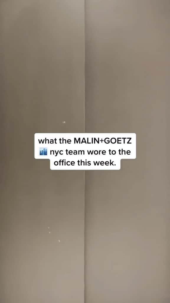 マリン&ゴッツのインスタグラム：「OOTD with our nyc team. 🏙️」