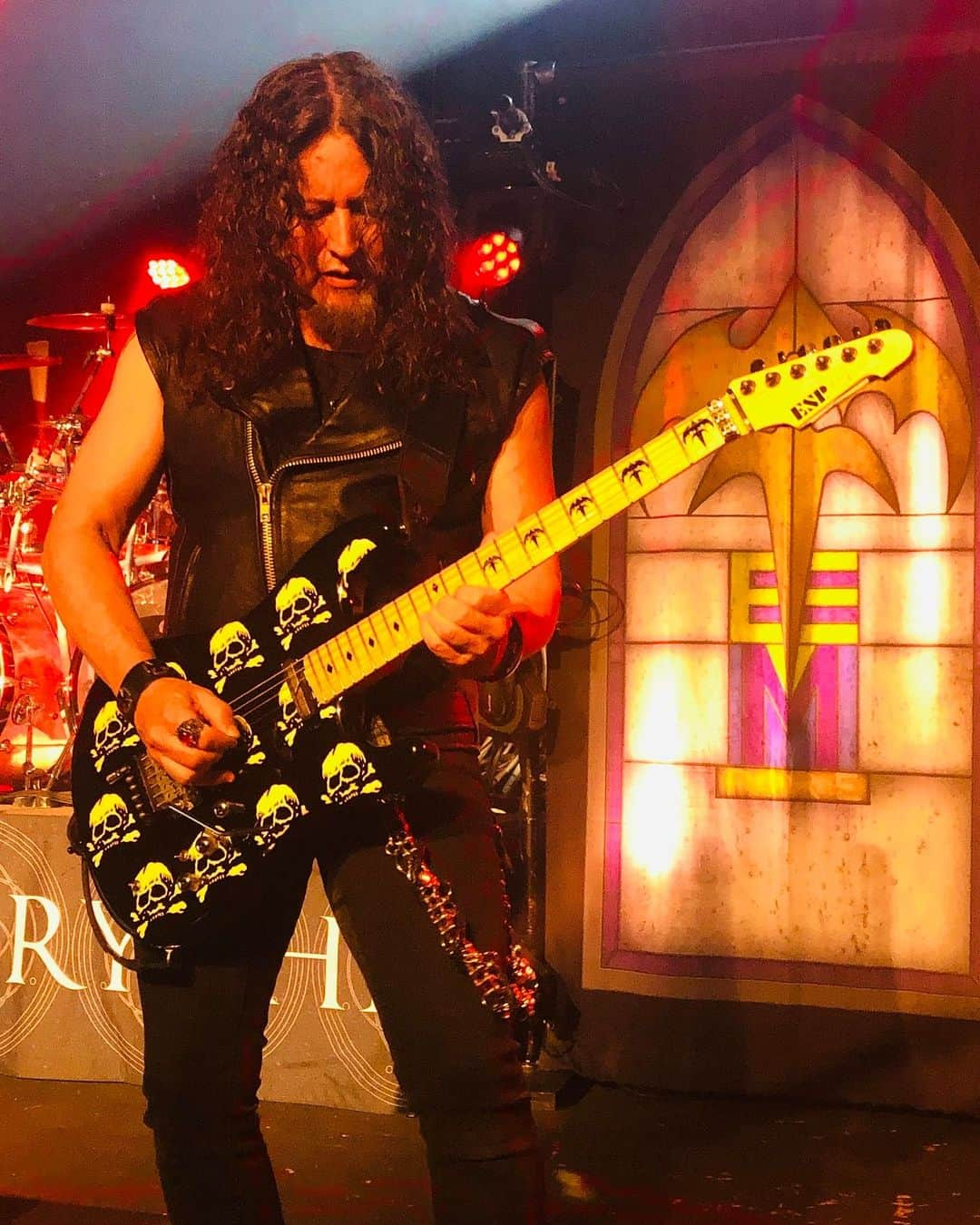 Queensrycheさんのインスタグラム写真 - (QueensrycheInstagram)「Michael at the @bmoresoundstage in Baltimore, MD (photo credit @rnozeika) @espguitars #queensryche #baltimore #michaelwilton #whip #guitarist #guitarplayer #coolaf #badass」4月25日 3時36分 - queensrycheofficial