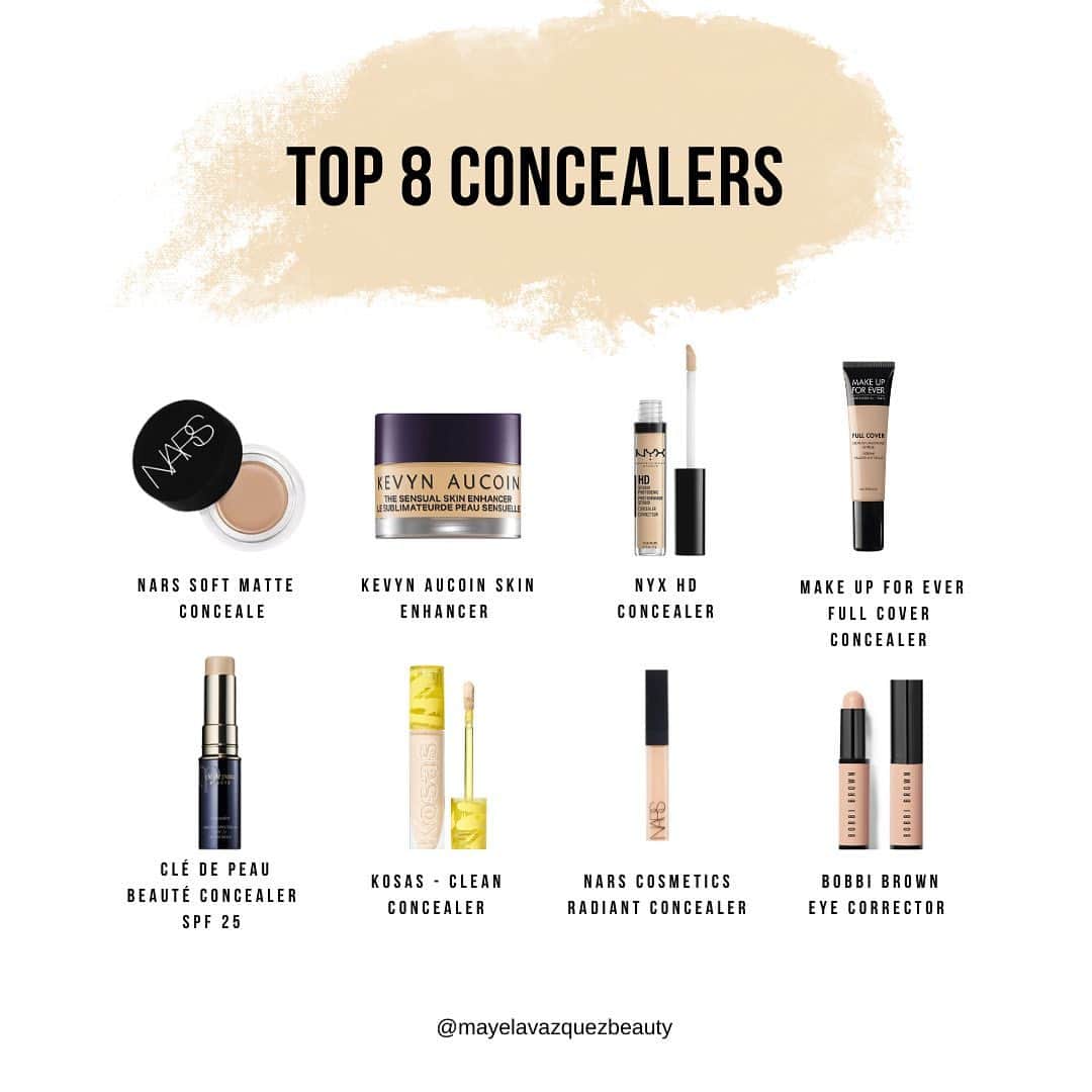 Mayela Vazquezさんのインスタグラム写真 - (Mayela VazquezInstagram)「Because you asked for it✨Here are my top foundations and concealers which are key for a flawless - smooth skin effect throughout the day✨」4月25日 4時06分 - mayelavazquezbeauty
