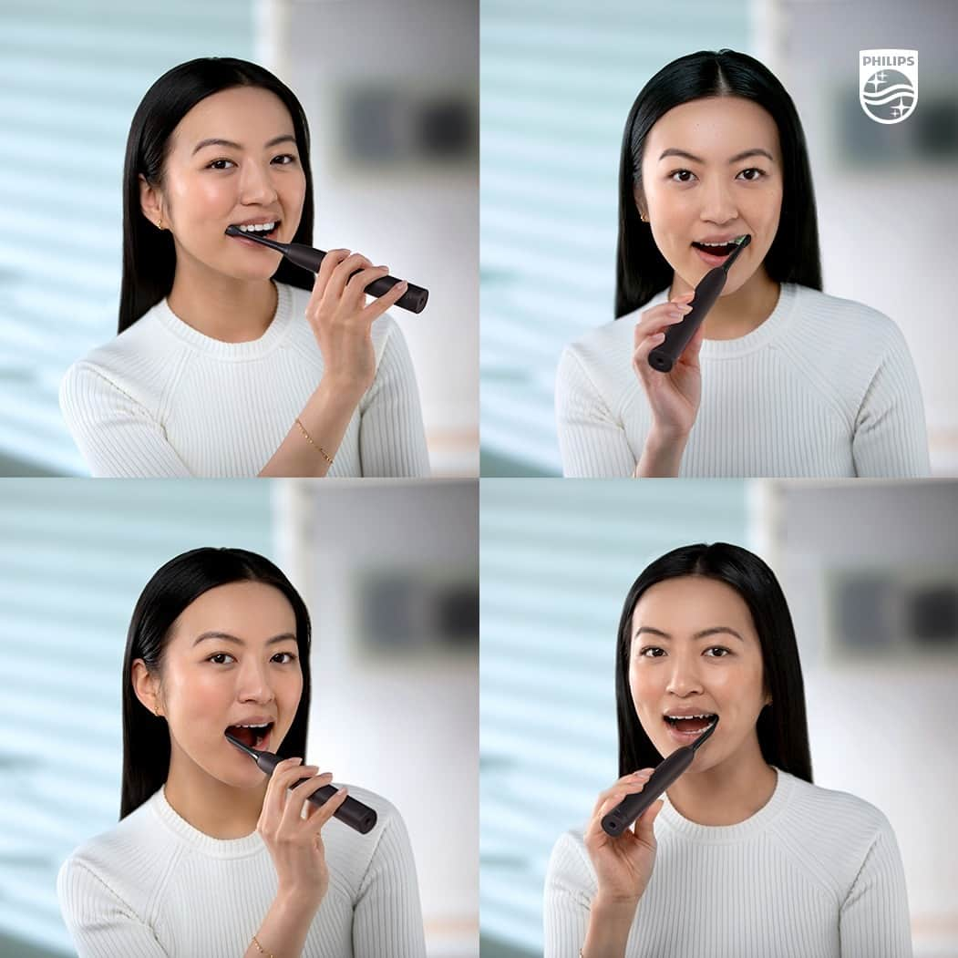 Philips Sonicareのインスタグラム：「With its 30-second #QuadPacer guide and two-minute SmarTimer, Philips Sonicare 4100 ensures you’re brushing for the recommended amount of time in all four areas of your mouth... awesome features for a healthier mouth. 🦷  When did you get your first Philips Sonicare electric toothbrush?   #PhilipsSonicare #Toothbrush #OralHealth #DentalHealth」