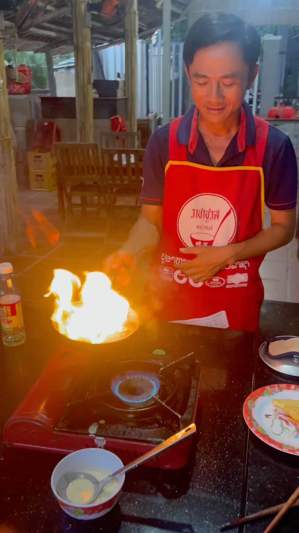 Lonely Planetのインスタグラム：「Ready, set, DROOL 🍳🤤 @samgilbergcreative took to Hoi An preeeetty quickly — and the delish meals didn’t hurt. What’s the *best* food you’ve had during your travels?」