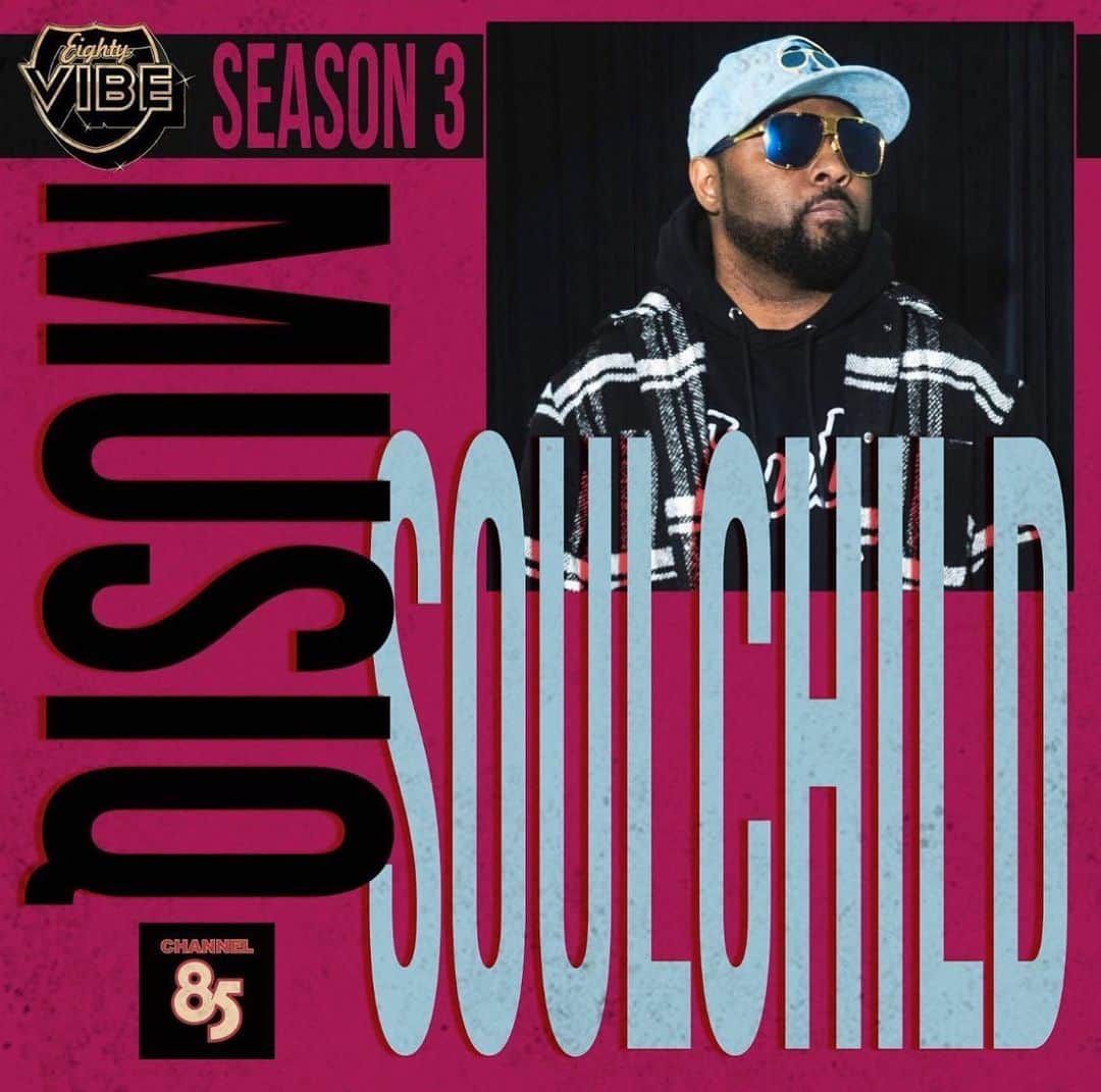 ミュージック・ソウルチャイルドのインスタグラム：「Check Out My Appearance On Season 3, Episode 4 Of @EightyVybe !!  Watch on YouTube Right NOW!!!🔥🔥🔥🔥  @85southshow」