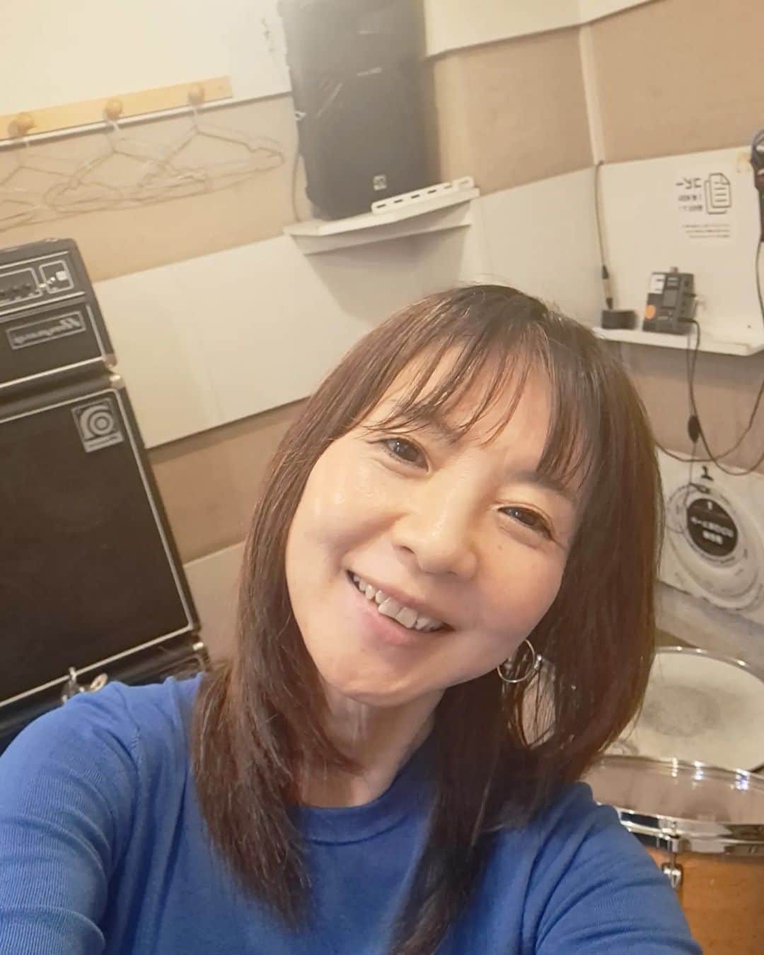 谷口キヨコさんのインスタグラム写真 - (谷口キヨコInstagram)「大阪なんばのスタジオでドラム練習しました～気分かわってええね～👍️」4月25日 16時14分 - kiyokotaniguchi