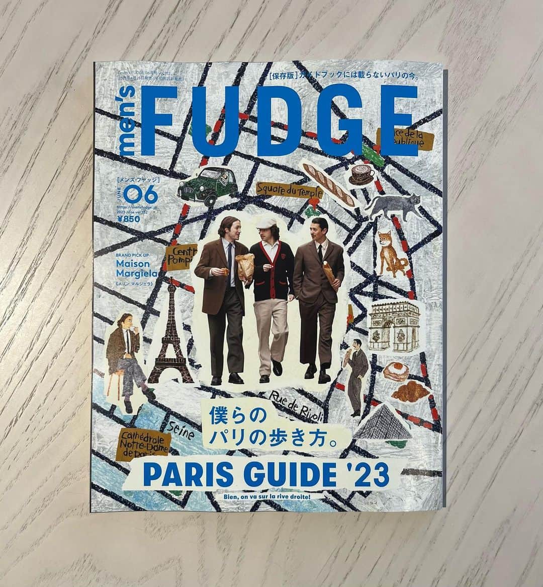 men'sFUDGE のインスタグラム