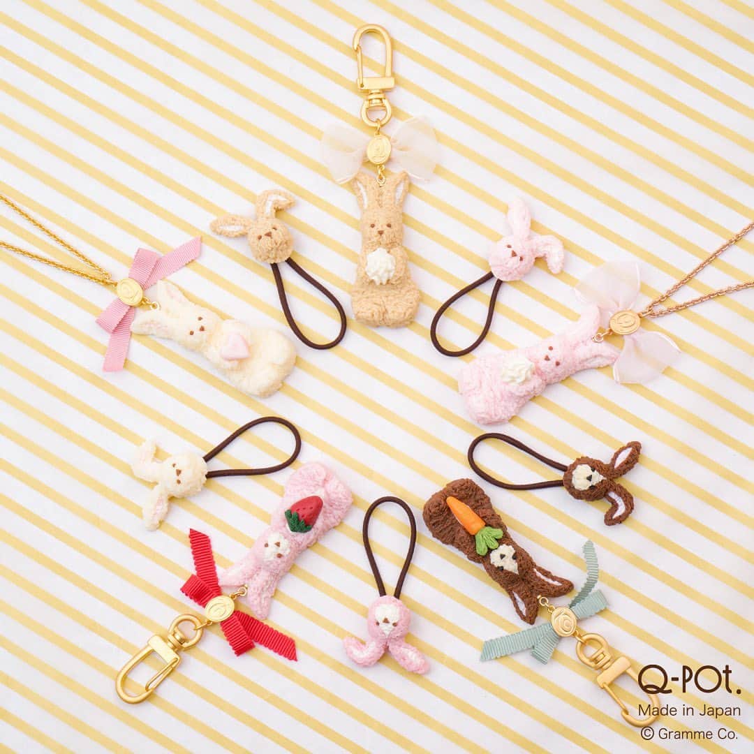 キューポットさんのインスタグラム写真 - (キューポットInstagram)「【POPULAR」Did you check < Rabbit Cookie > collection?🐰 You are so lucky to see the stock💨 How you can enjoy with these cute ones? We share style suggestions today!📸⁠ ⁠ ⁠ ⁠ #qpot #キューポット #sweetsaccessory #sweetslover #sweetstagram #madeinjapan #japanmade #japan #ootd ⁠ #jewellerylover #accessories #outfit #fashion #style #fashionjewelry #jewelrydesign #instajewelry #jewellery #shopping #fashionista #instafashion #handmade #jewelleryaddict  #jewelrygram #necklace #handmadejewelry⁠ #rabbit #cookie⁠ ⁠ =================⁠ Q-pot. INTERNATIONAL ONLINE SHOPでは世界中へ発送を行っております📦✈🌎⁠ ⁠ 日本で見つけた好きやお気に入りを海外へ住む家族や友人へ送りませんか？ギフト対応も承ります🎁⁠ ⁠ お探しの商品がありましたらお気軽にDM、サイトのコンタクトフォームからお問い合わせください😃⁠ =================」4月25日 17時31分 - press_qpot_international