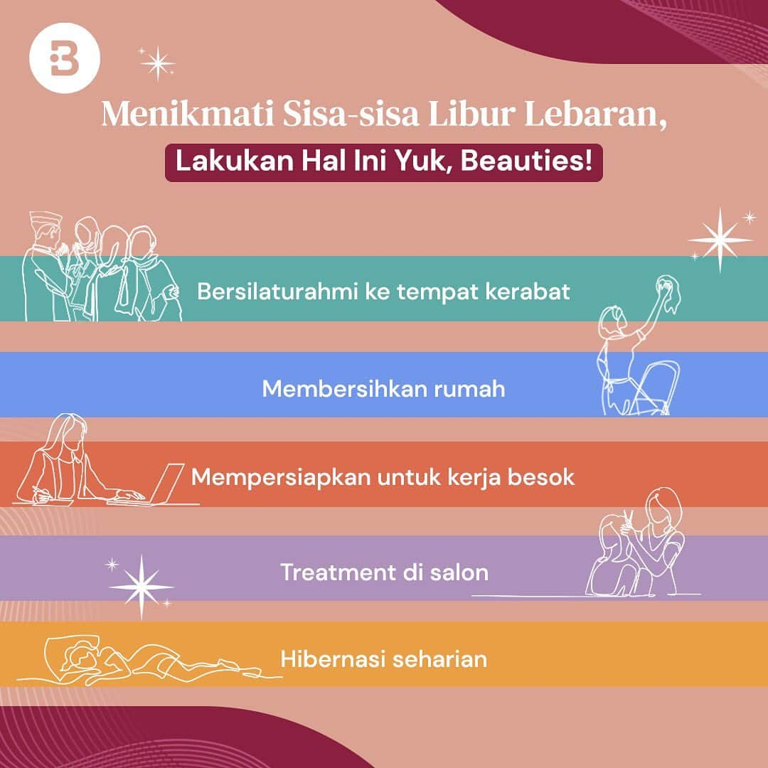 Beauty | Health | Fashionさんのインスタグラム写真 - (Beauty | Health | FashionInstagram)「Beauties, kamu hari ini masih libur lebaran atau malah sudah masuk kerja dan kembali beraktivitas seperti semula, nih? —-- Jangan lupa untuk follow @Beautynesia.id  untuk berita menarik seputar wanita dan lainnya!  Follow juga instagram : @beautynesianews 💄 @mommyasia.id 🤰🏼👶🏻 —----  #life #lebaran #cuti #cutilebaran #liburlebaran #lebaran2023 #idulfitri #idulfitri2023 #cuti2023 #libur #liburan #beautynesiaid」4月25日 9時00分 - beautynesia.id