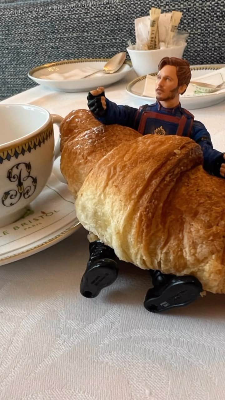 クリス・プラットのインスタグラム：「Star Lord’s Tour de France 🇫🇷 #gotgvol3」